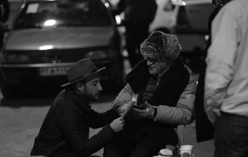 Fereydoun Jeyrani and Navid Mohammadzadeh in Asphyxia (2017)