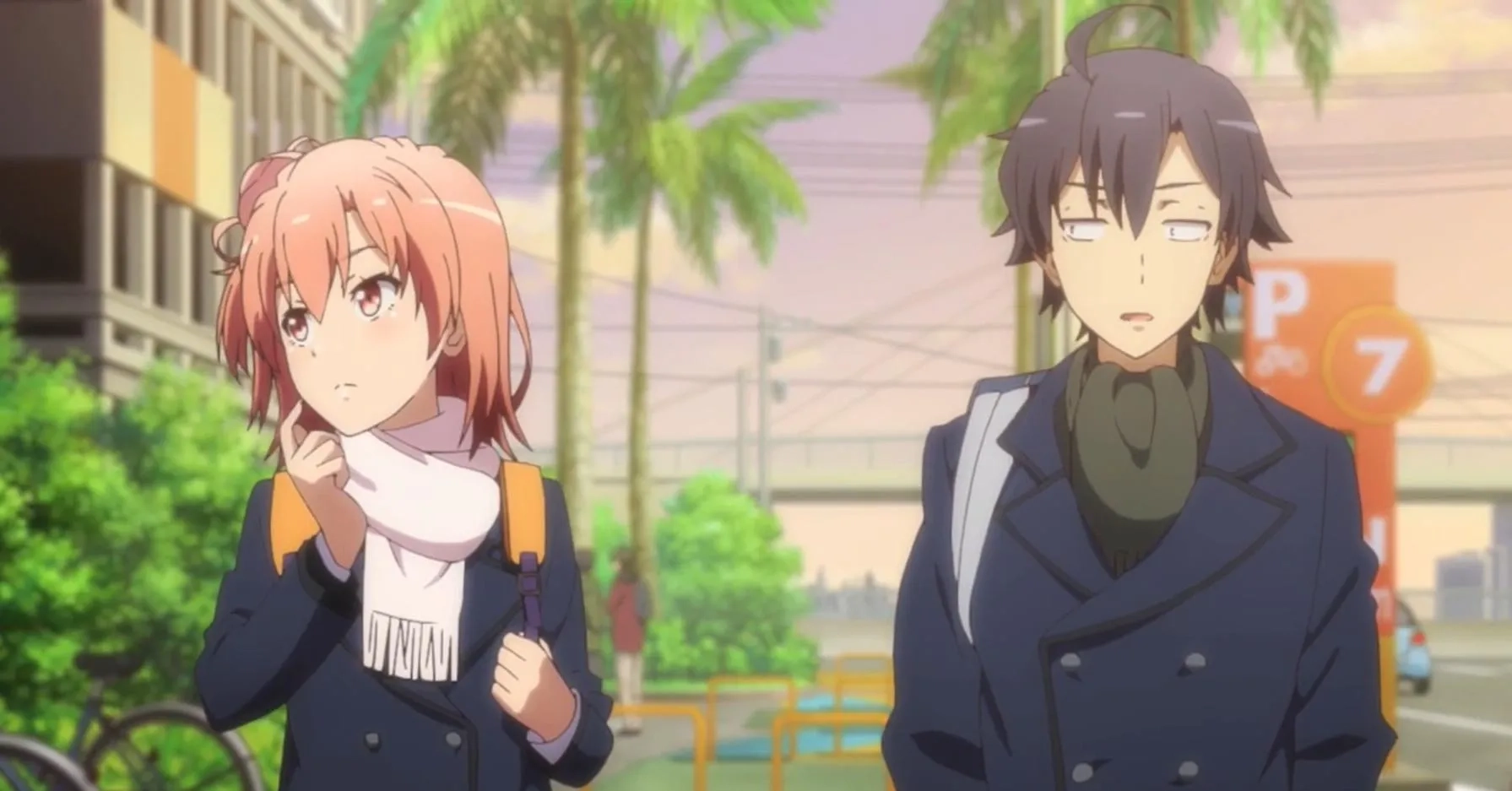 Nao Tôyama and Takuya Eguchi in My Teen Romantic Comedy SNAFU: By Chance, Yui Yuigahama Thinks of the Future (2020)