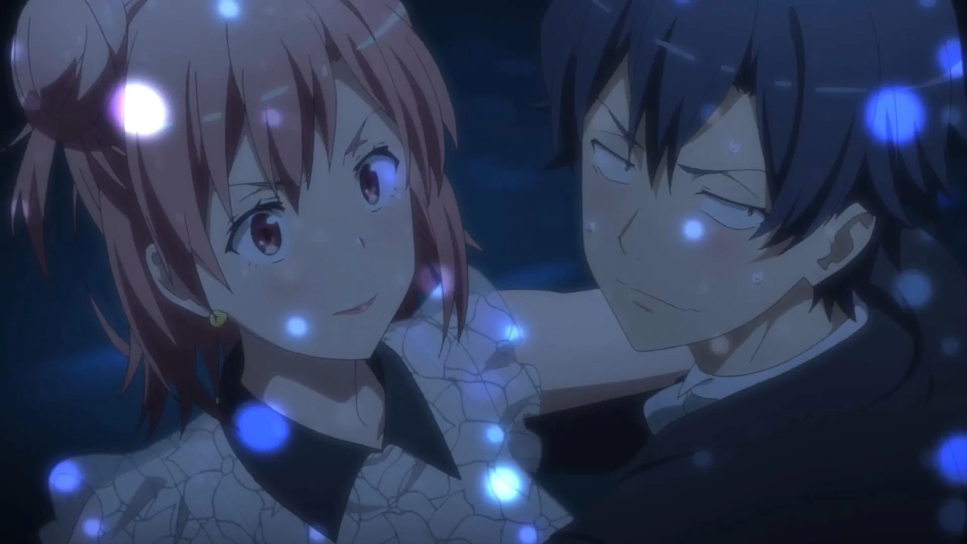 Nao Tôyama and Takuya Eguchi in My Teen Romantic Comedy SNAFU: Iroha Isshiki is the Strongest Junior, as Expected (2020)