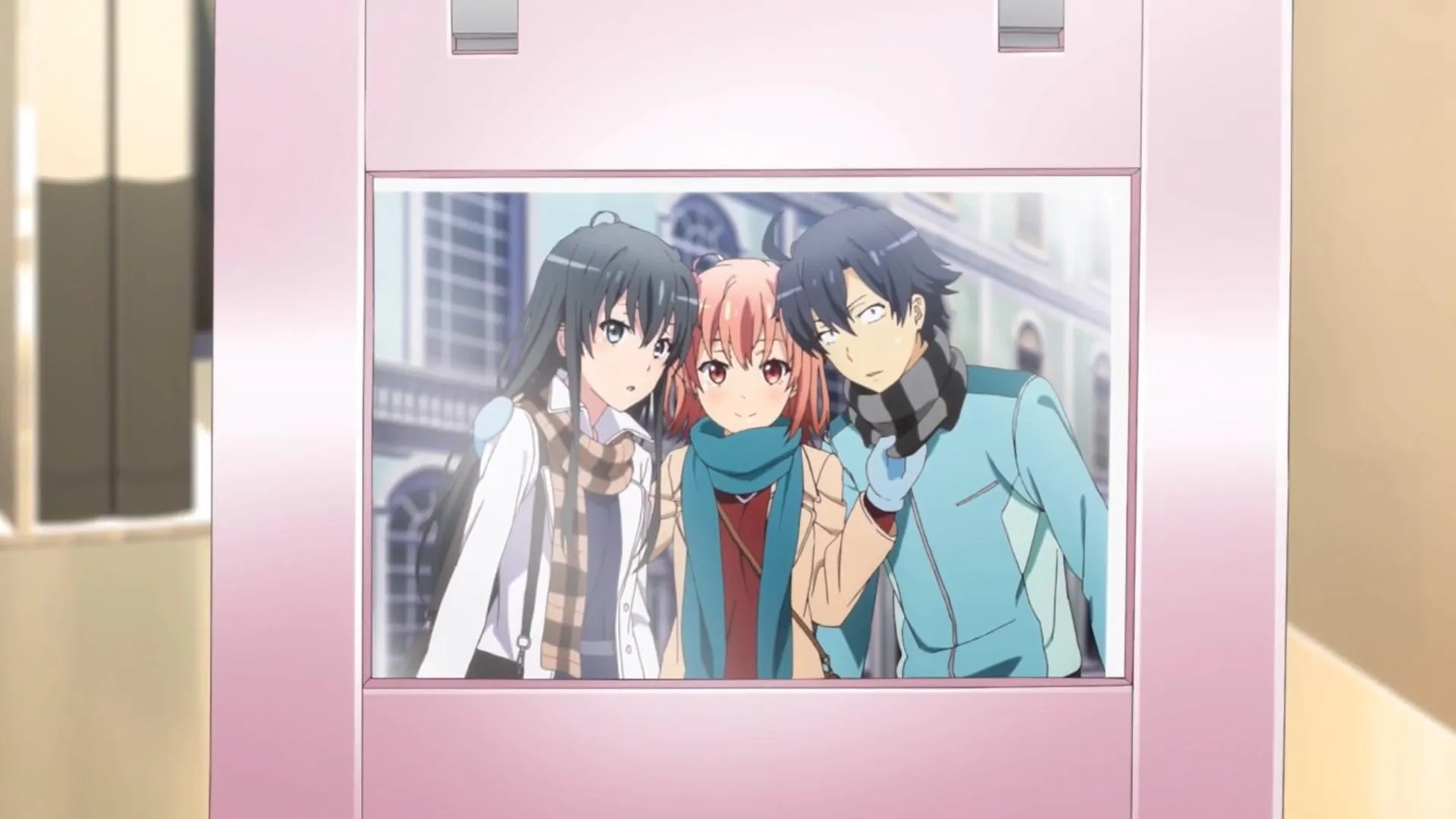 Nao Tôyama, Saori Hayami, and Takuya Eguchi in My Teen Romantic Comedy SNAFU: That Key Was Never Handled Until Today (2020)