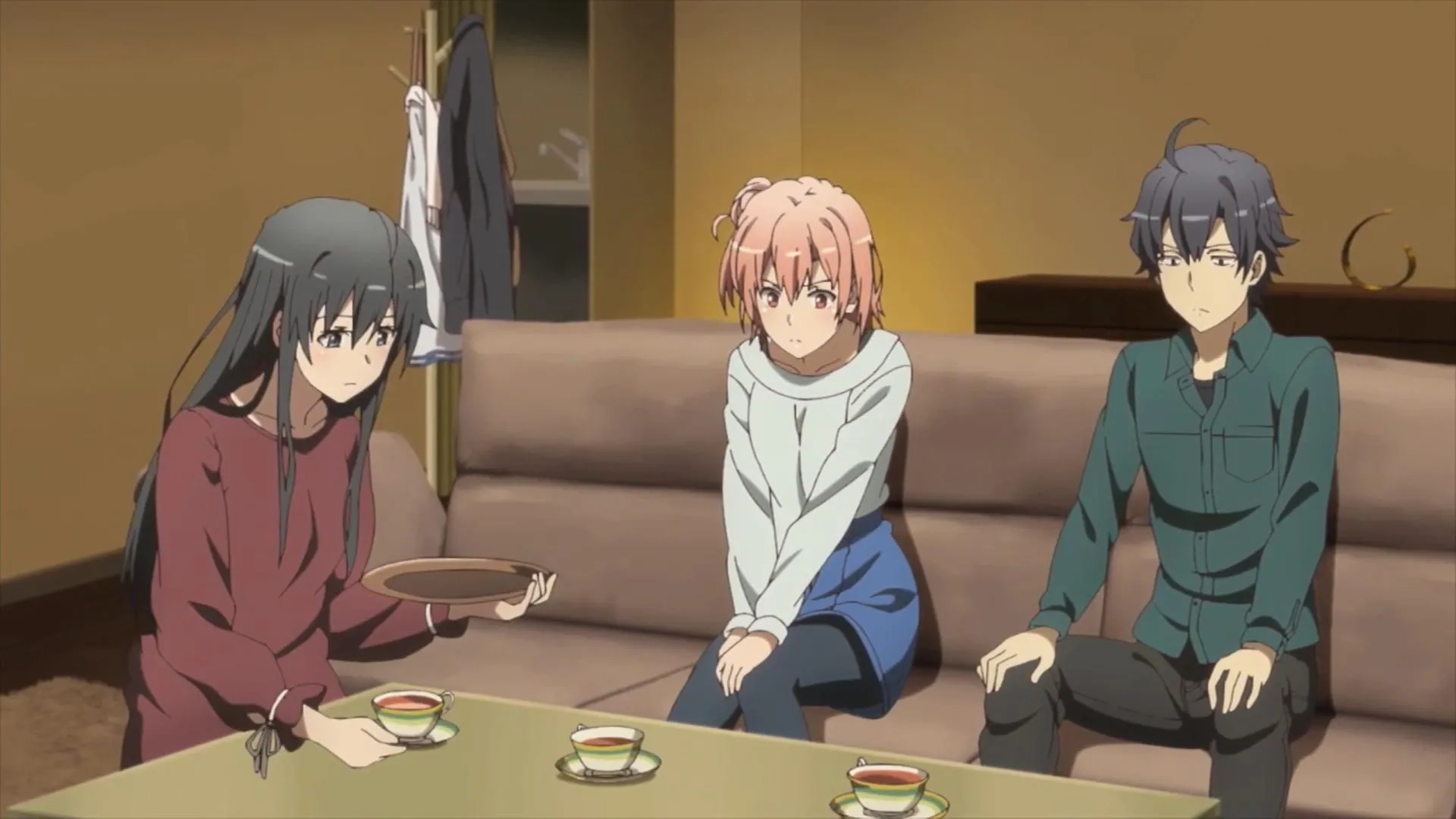 Nao Tôyama, Saori Hayami, and Takuya Eguchi in My Teen Romantic Comedy SNAFU: That Key Was Never Handled Until Today (2020)