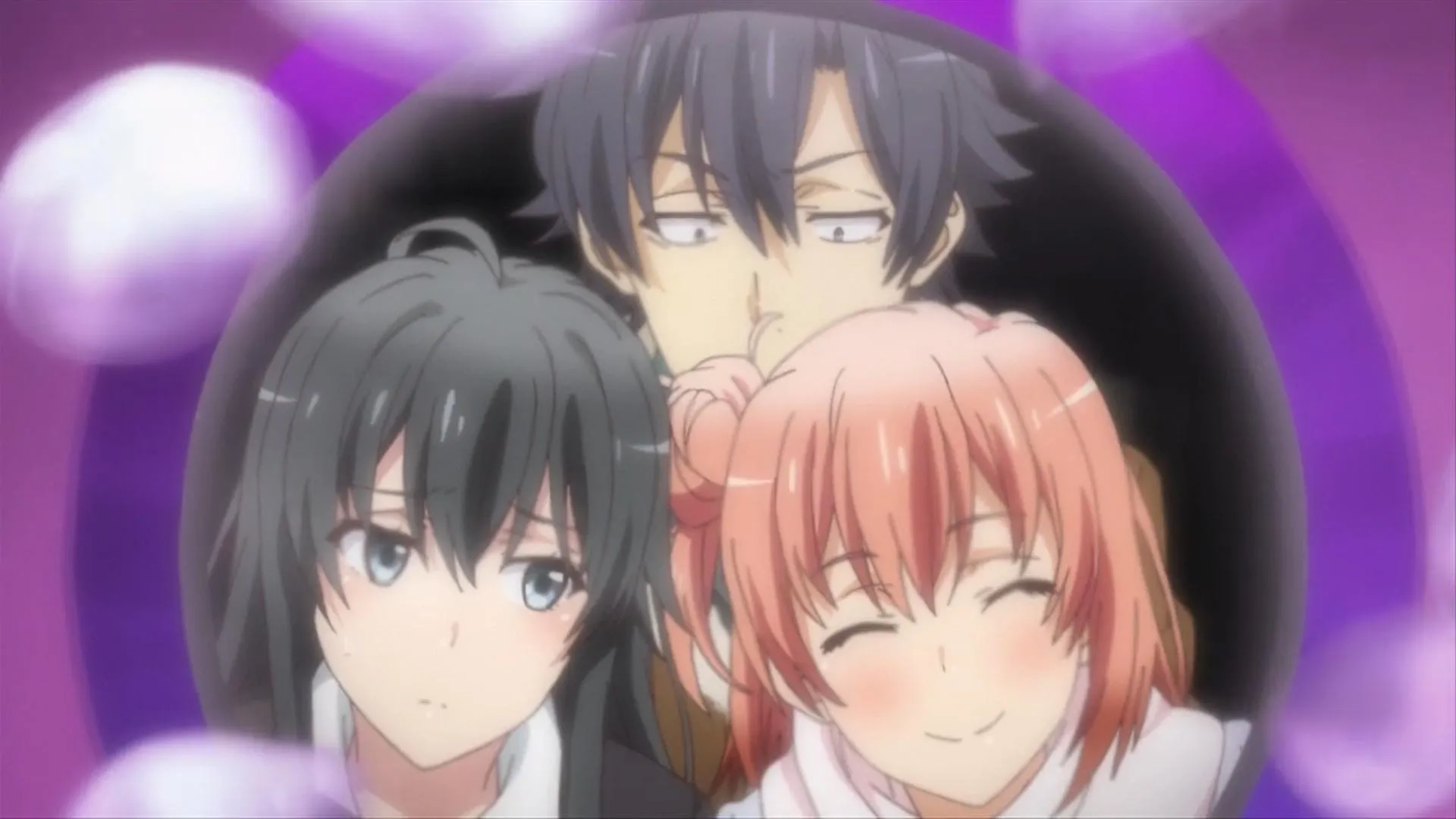 Nao Tôyama, Saori Hayami, and Takuya Eguchi in My Teen Romantic Comedy SNAFU (2013)