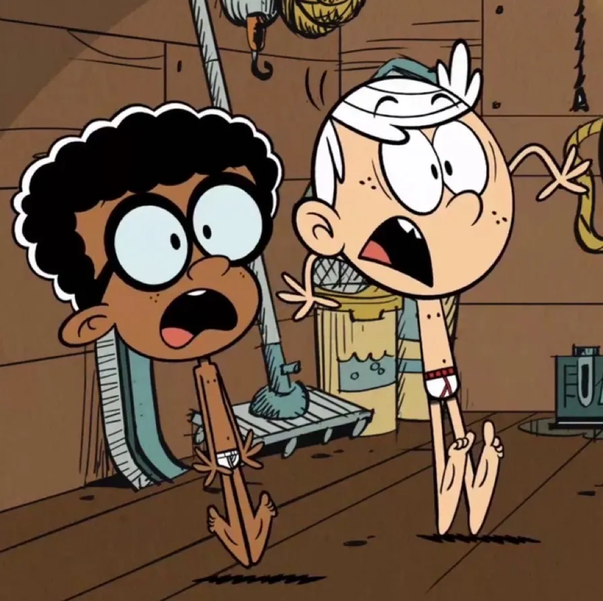 Asher Bishop and Andre Robinson in The Loud House (2014)