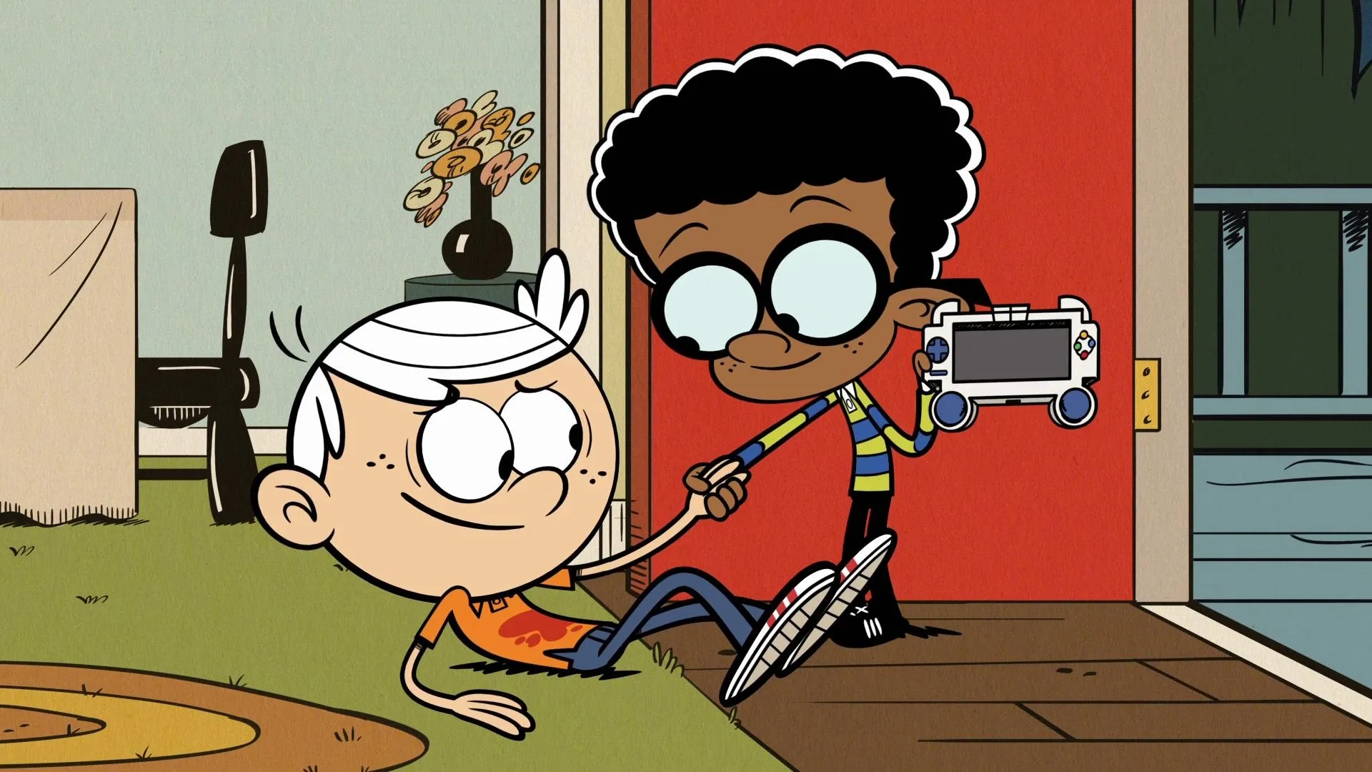 Andre Robinson and Tex Hammond in The Loud House (2014)