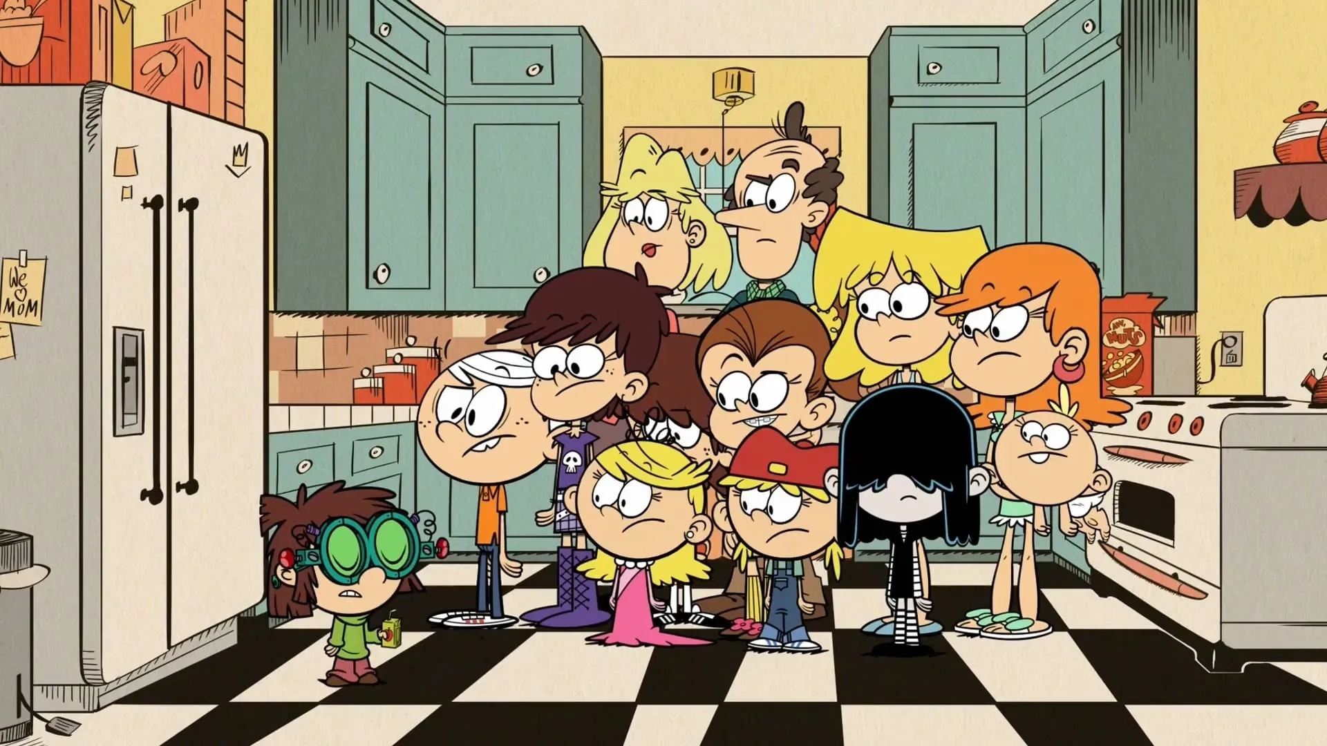 Grey Griffin, Jessica DiCicco, Nika Futterman, Lara Jill Miller, Brian Stepanek, Catherine Taber, Jill Talley, Liliana Mumy, Cristina Pucelli, and Collin Dean in The Loud House (2014)