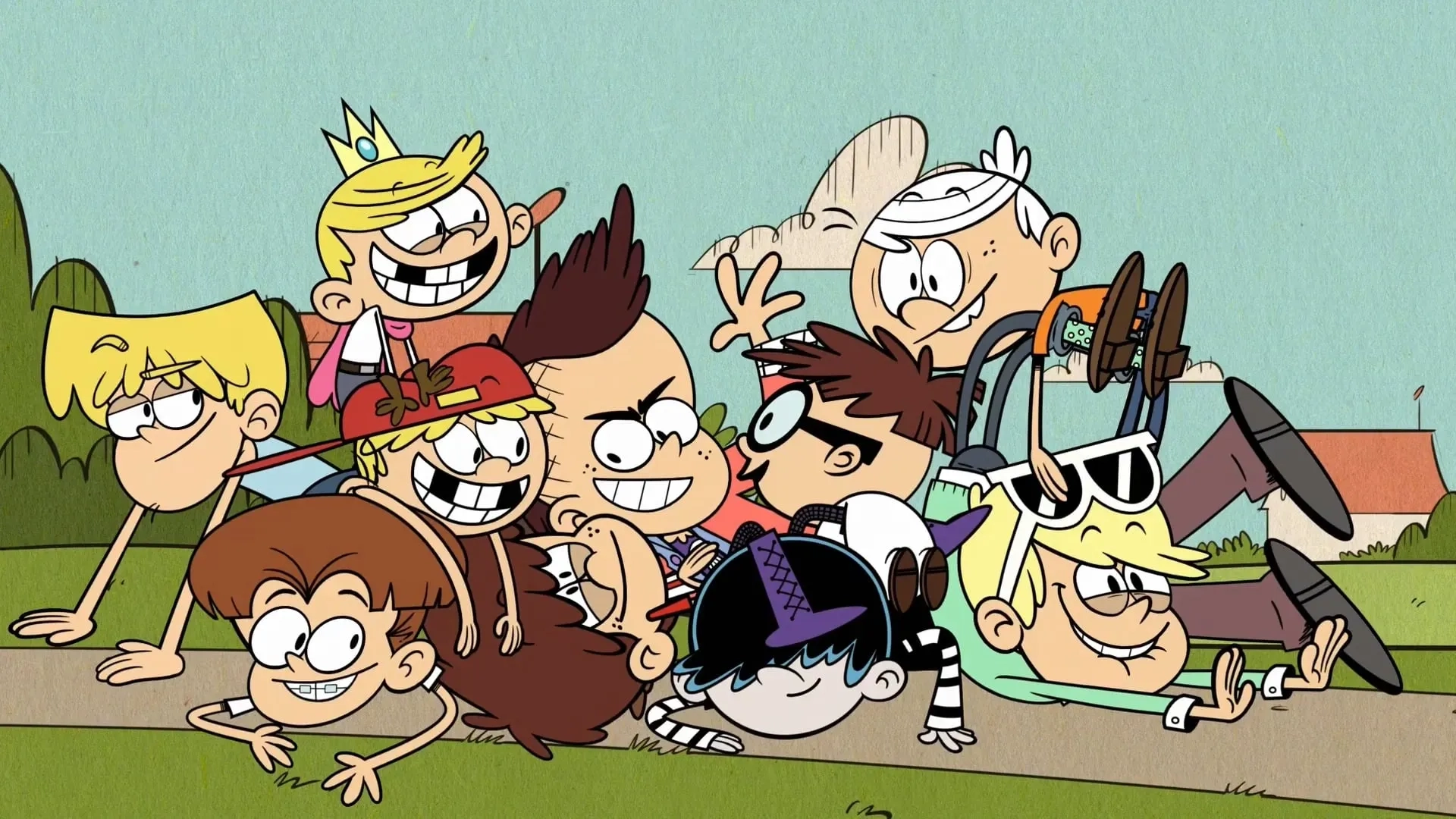 Sean Astin, Seth Green, Grey Griffin, Jessica DiCicco, Lara Jill Miller, Rob Paulsen, Brian Stepanek, Greg Cipes, and Collin Dean in The Loud House (2014)