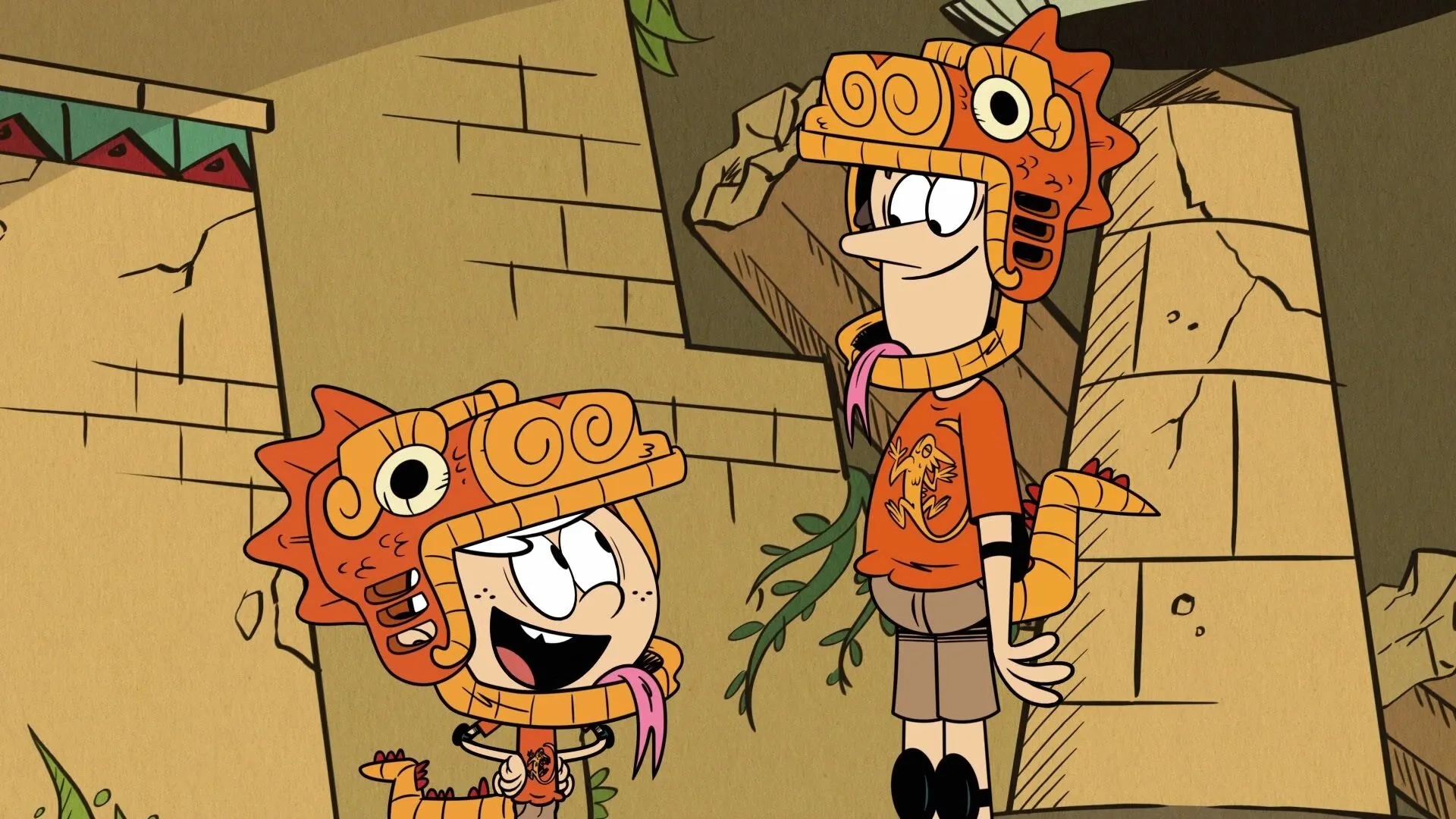 Brian Stepanek and Collin Dean in The Loud House (2014)