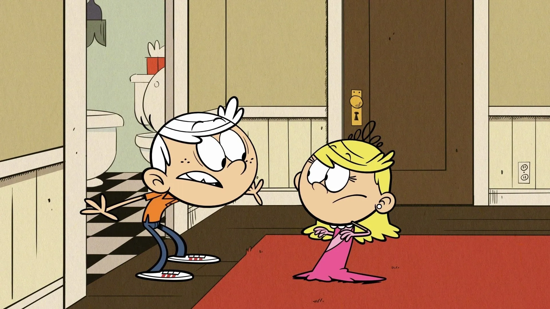 Grey Griffin and Collin Dean in The Loud House (2014)