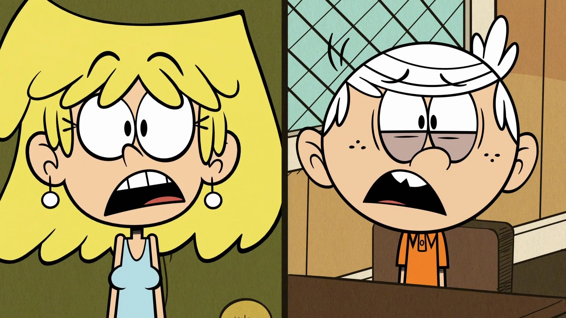 Catherine Taber and Asher Bishop in The Loud House: Schooled! (2020)