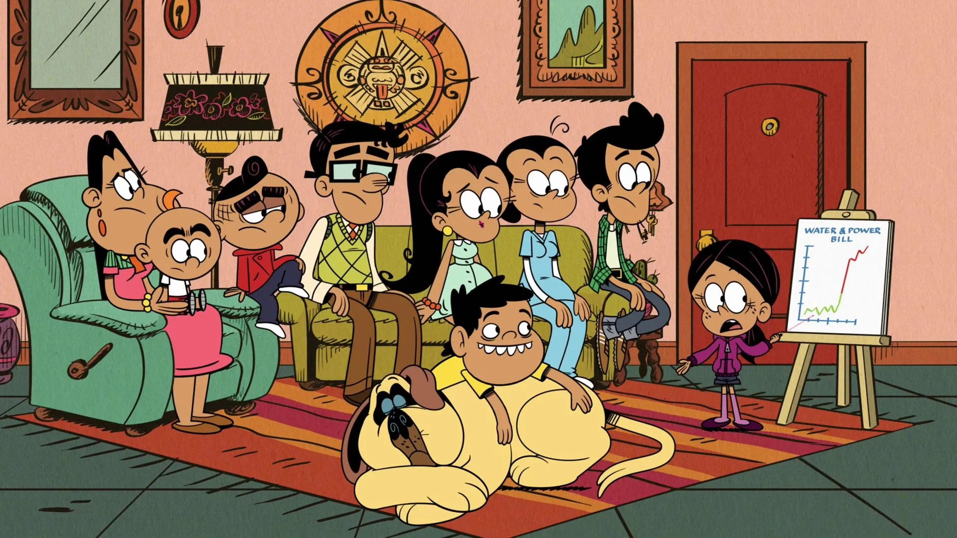 Carlos Alazraqui, Dee Bradley Baker, Ruben Garfias, Sonia Manzano, Sumalee Montano, Roxana Ortega, Alexa PenaVega, Carlos PenaVega, Cristina Milizia, Jared Kozak, Izabella Alvarez, and Alex Cazares in The Loud House: Power Play with the Casagrandes/Room for Improvement with the Casagrandes (2019)