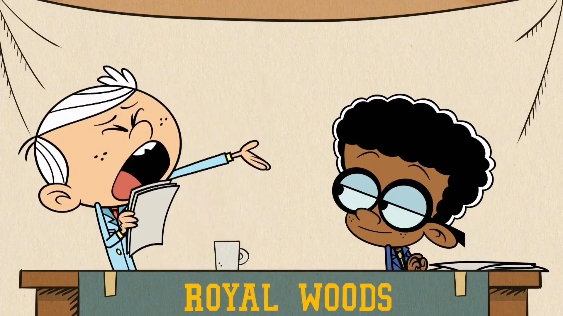 Asher Bishop and Andre Robinson in The Loud House: Zach Attack/Flying Solo (2021)