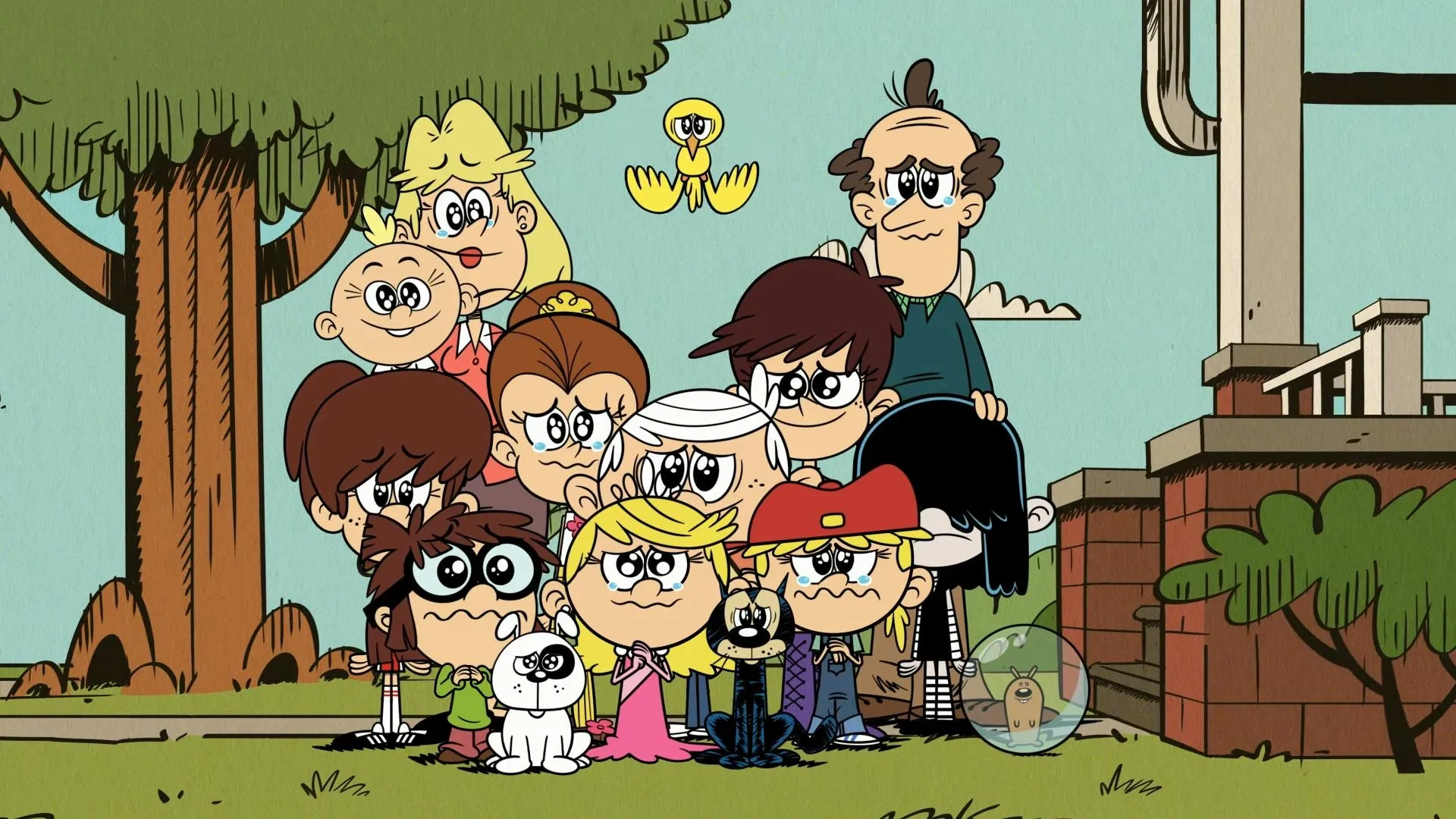 Dee Bradley Baker, Grey Griffin, Jessica DiCicco, Nika Futterman, Lara Jill Miller, Brian Stepanek, Jill Talley, Audrey Wasilewski, Asher Bishop, Liliana Mumy, and Cristina Pucelli in The Loud House: Schooled! (2020)