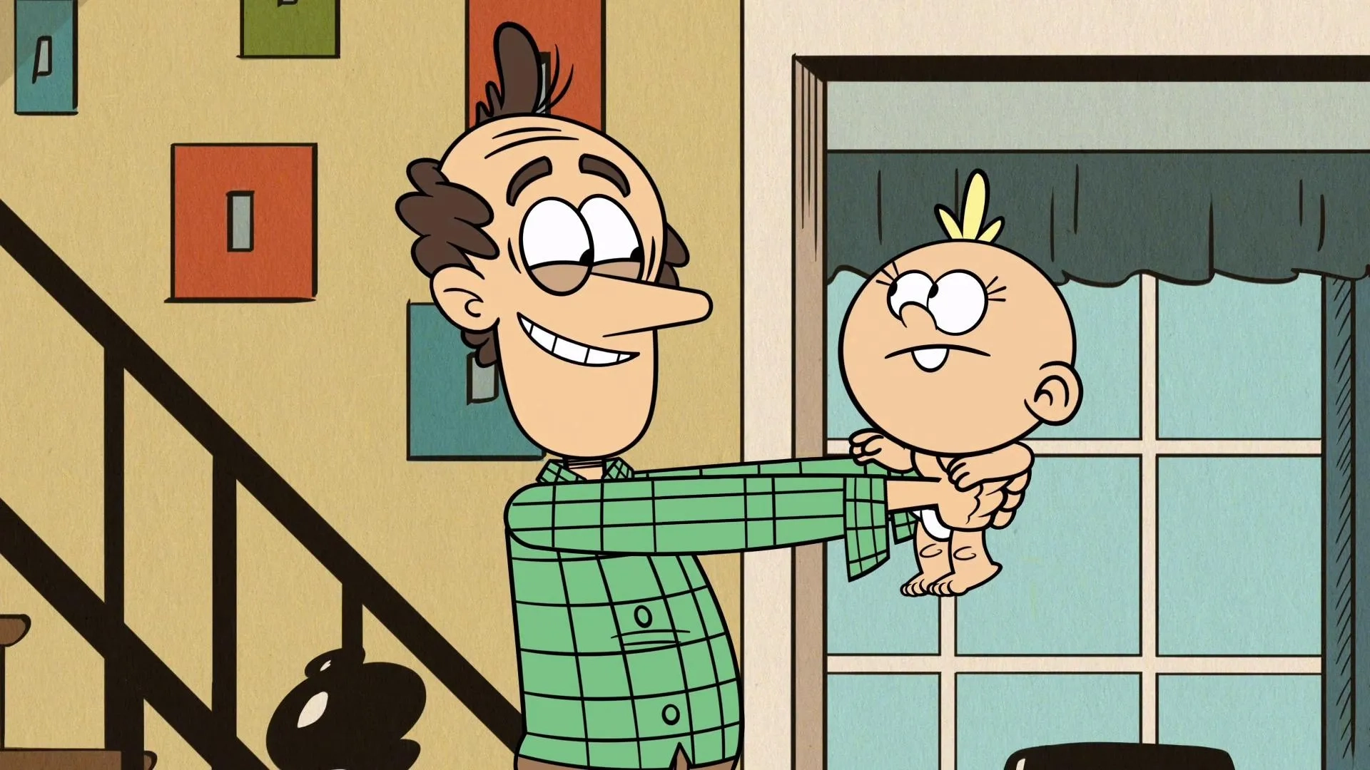 Grey Griffin and Brian Stepanek in The Loud House (2014)