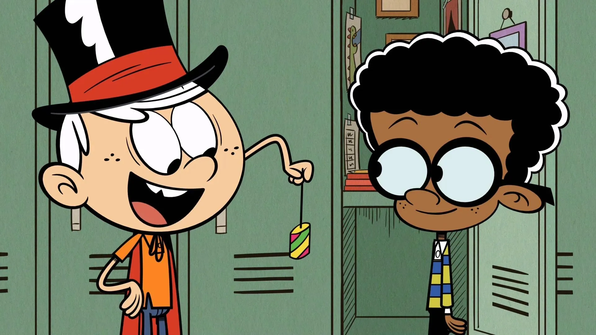 Andre Robinson and Tex Hammond in The Loud House (2014)