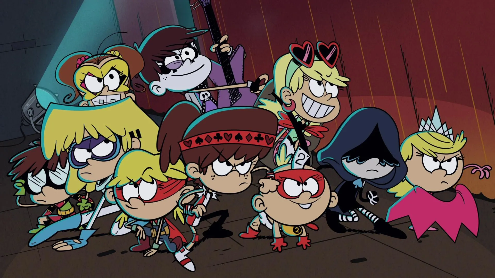 Grey Griffin, Jessica DiCicco, Nika Futterman, Lara Jill Miller, Catherine Taber, Liliana Mumy, and Cristina Pucelli in The Loud House: Kings of the Con (2019)