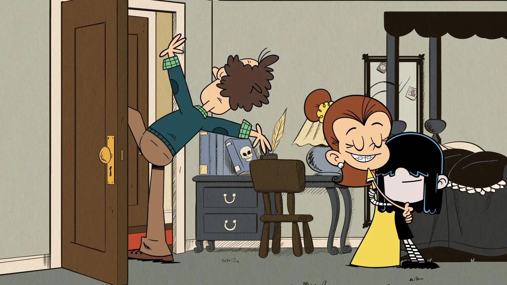 Jessica DiCicco, Brian Stepanek, and Cristina Pucelli in The Loud House (2014)