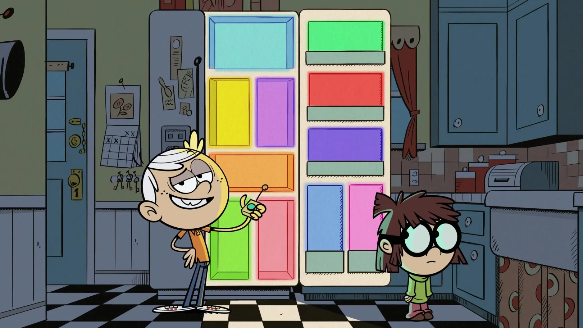 Lara Jill Miller and Collin Dean in The Loud House (2014)