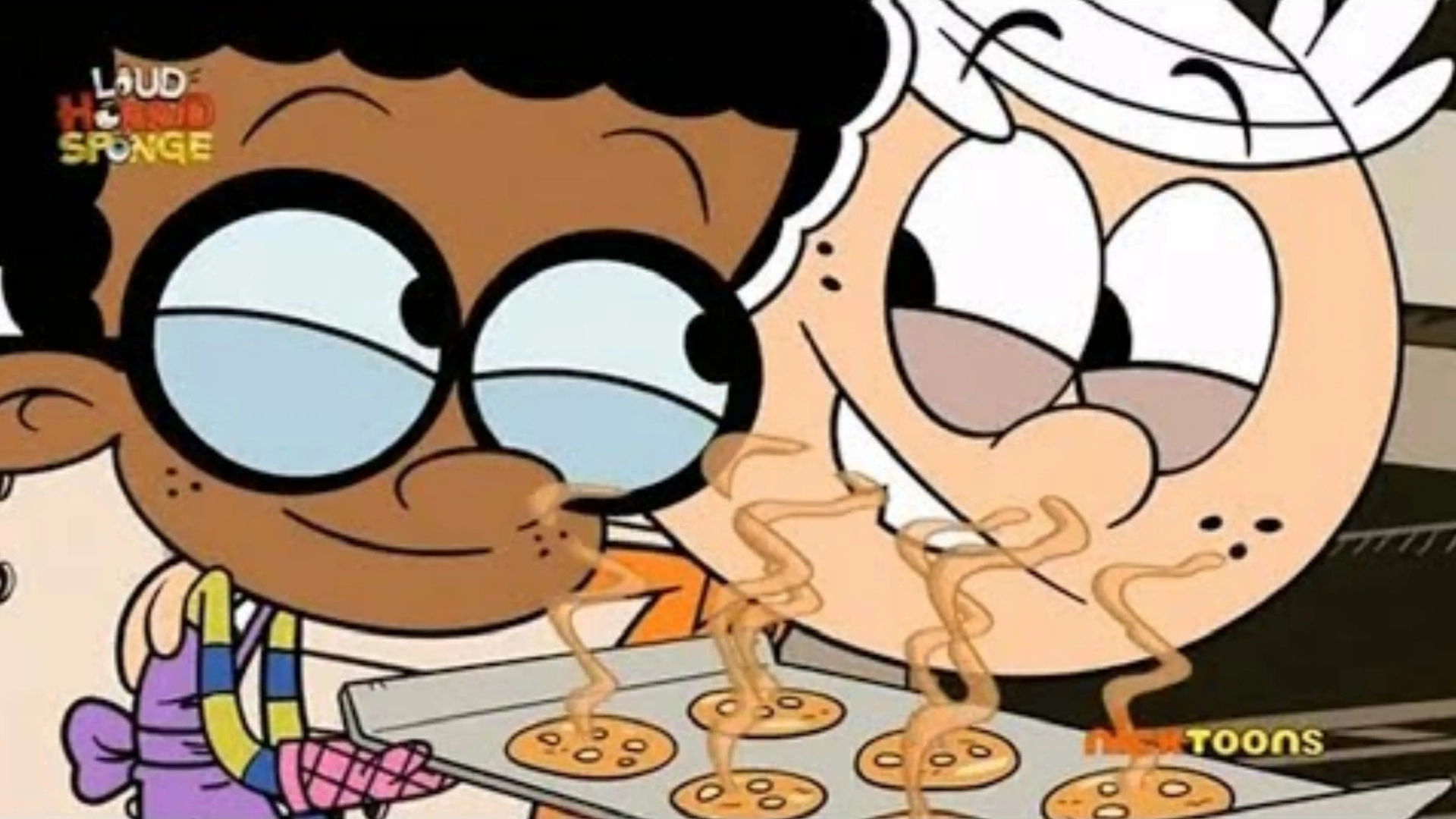 Andre Robinson and Tex Hammond in The Loud House: Don't You Fore-get About Me/Tough Cookies (2020)