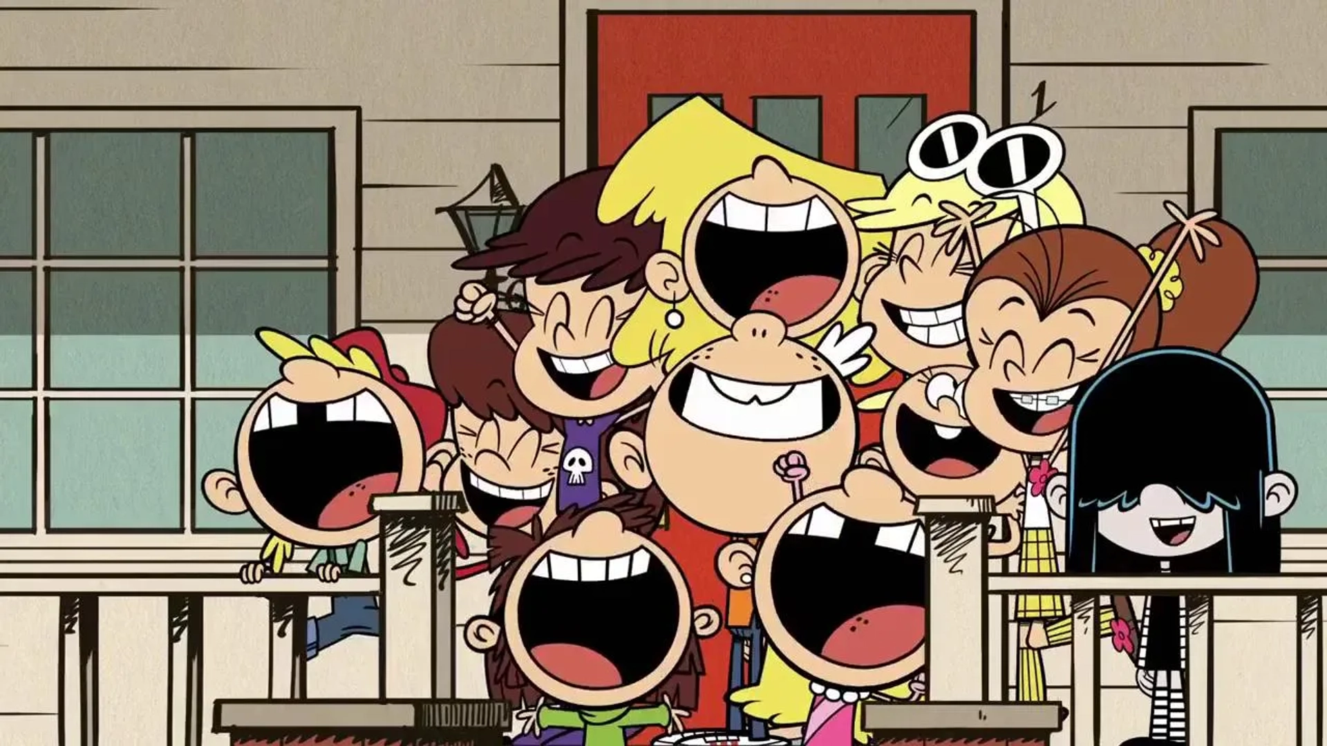 Grey Griffin, Jessica DiCicco, Nika Futterman, Lara Jill Miller, Catherine Taber, Liliana Mumy, Cristina Pucelli, and Collin Dean in The Loud House (2014)