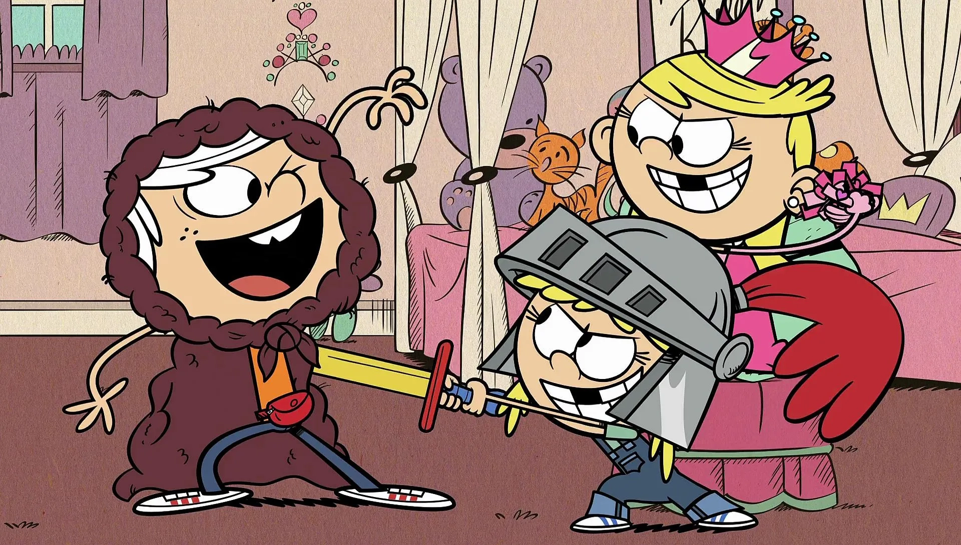 Grey Griffin and Collin Dean in The Loud House (2014)