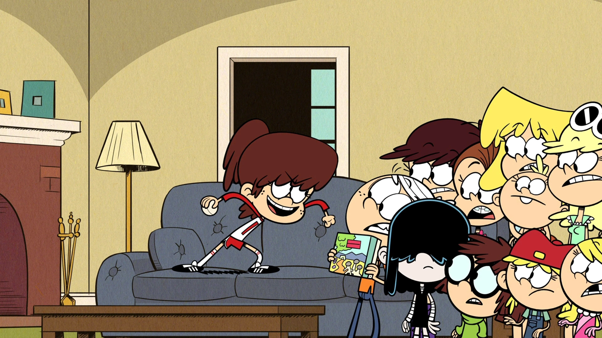 Grey Griffin, Jessica DiCicco, Nika Futterman, Lara Jill Miller, Catherine Taber, Liliana Mumy, Cristina Pucelli, and Collin Dean in The Loud House (2014)