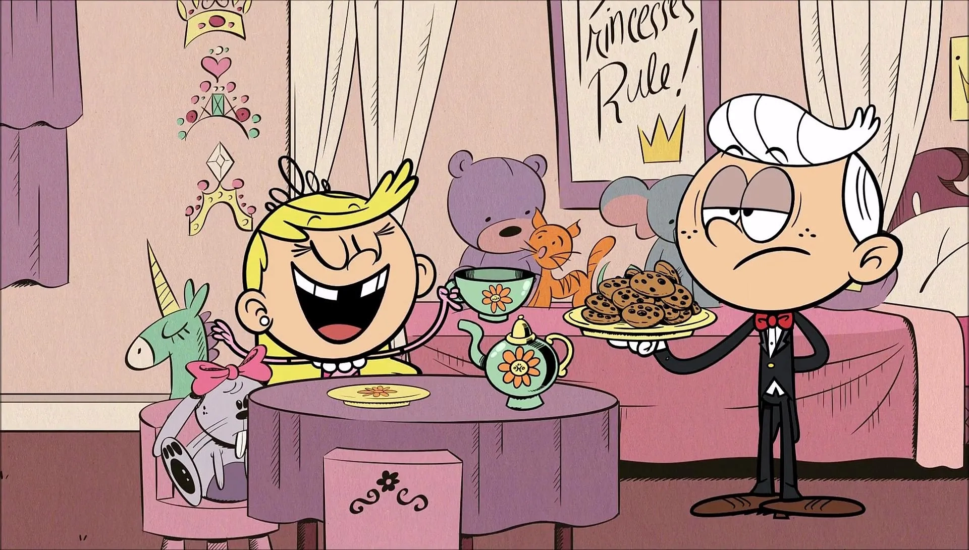 Grey Griffin and Collin Dean in The Loud House (2014)