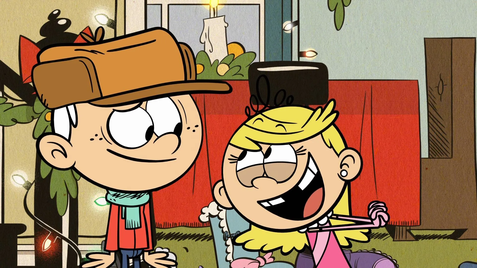 Grey Griffin and Collin Dean in The Loud House (2014)