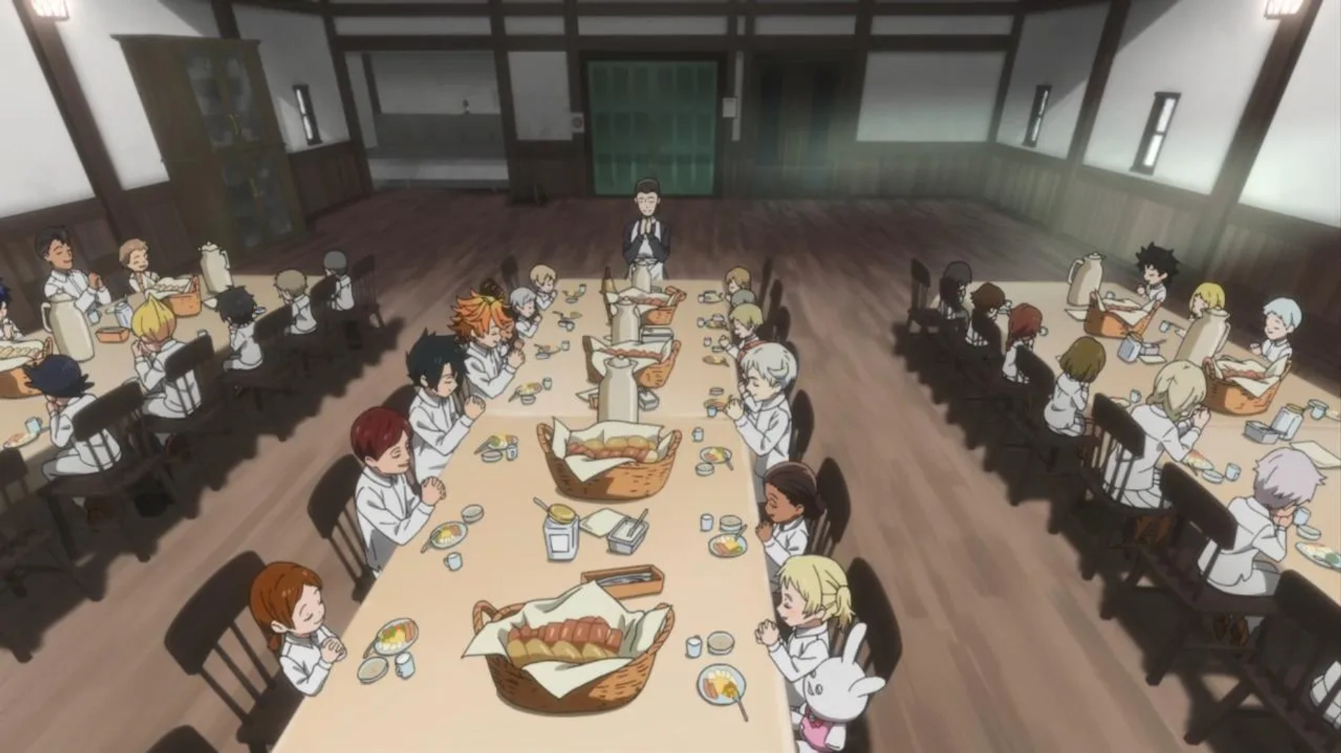 Shinei Ueki, Yûko Kaida, Mariya Ise, Sumire Morohoshi, Ai Kayano, Maaya Uchida, Lynn, Mari Hino, Ari Ozawa, Shizuka Ishigami, Yuuko Mori, and Hiyori Kono in The Promised Neverland (2019)