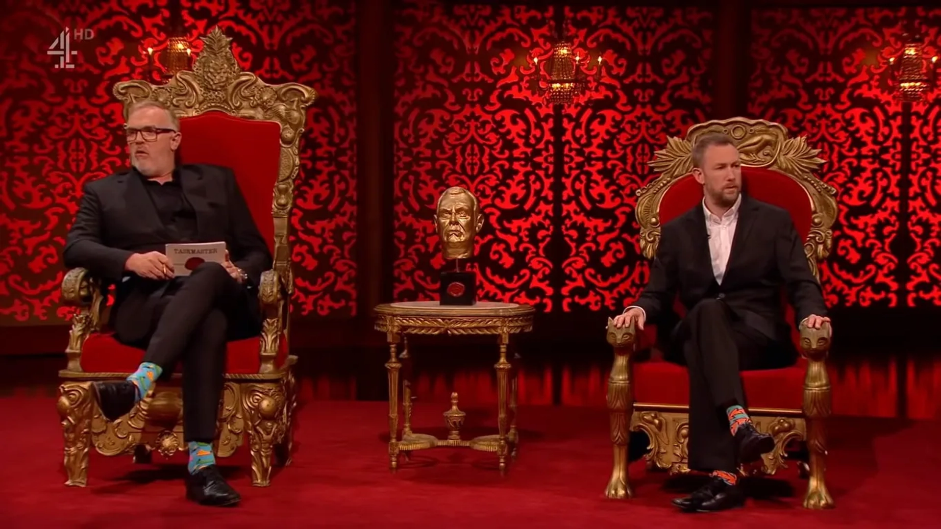 Greg Davies and Alex Horne in Taskmaster (2015)