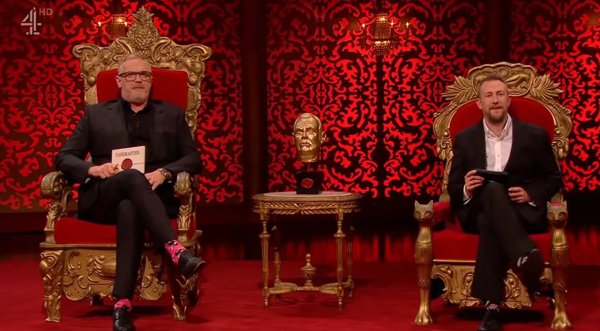 Greg Davies and Alex Horne in Taskmaster (2015)