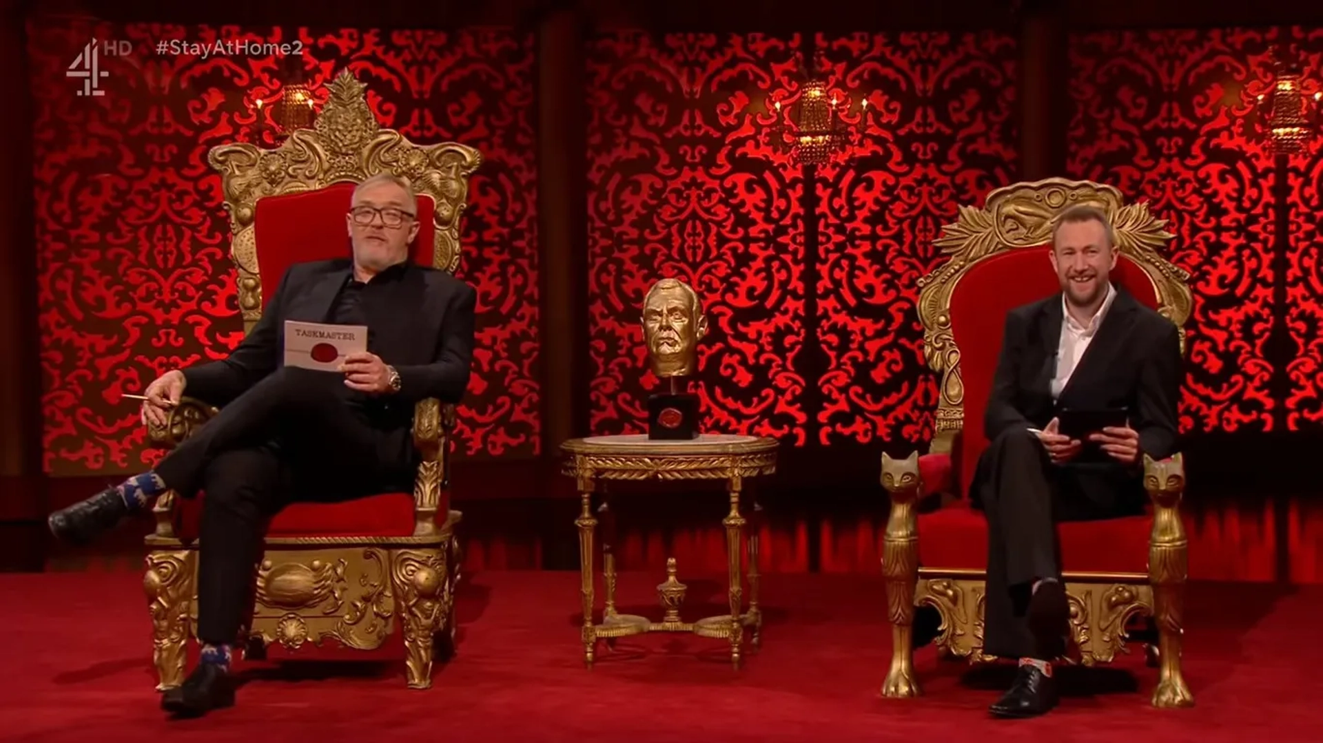 Greg Davies and Alex Horne in Taskmaster (2015)