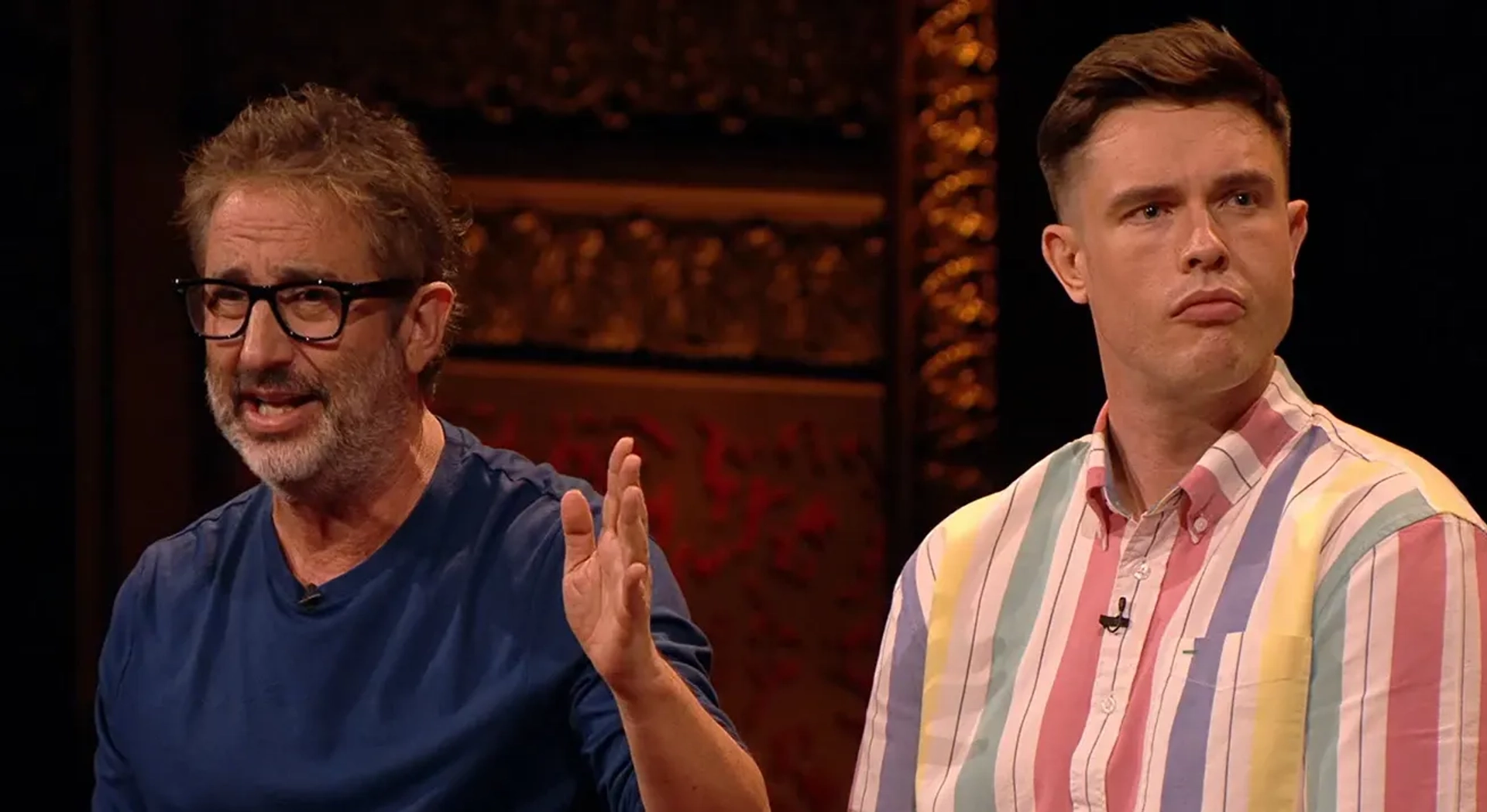 David Baddiel and Ed Gamble in Taskmaster: Five Miles Per Day (2019)