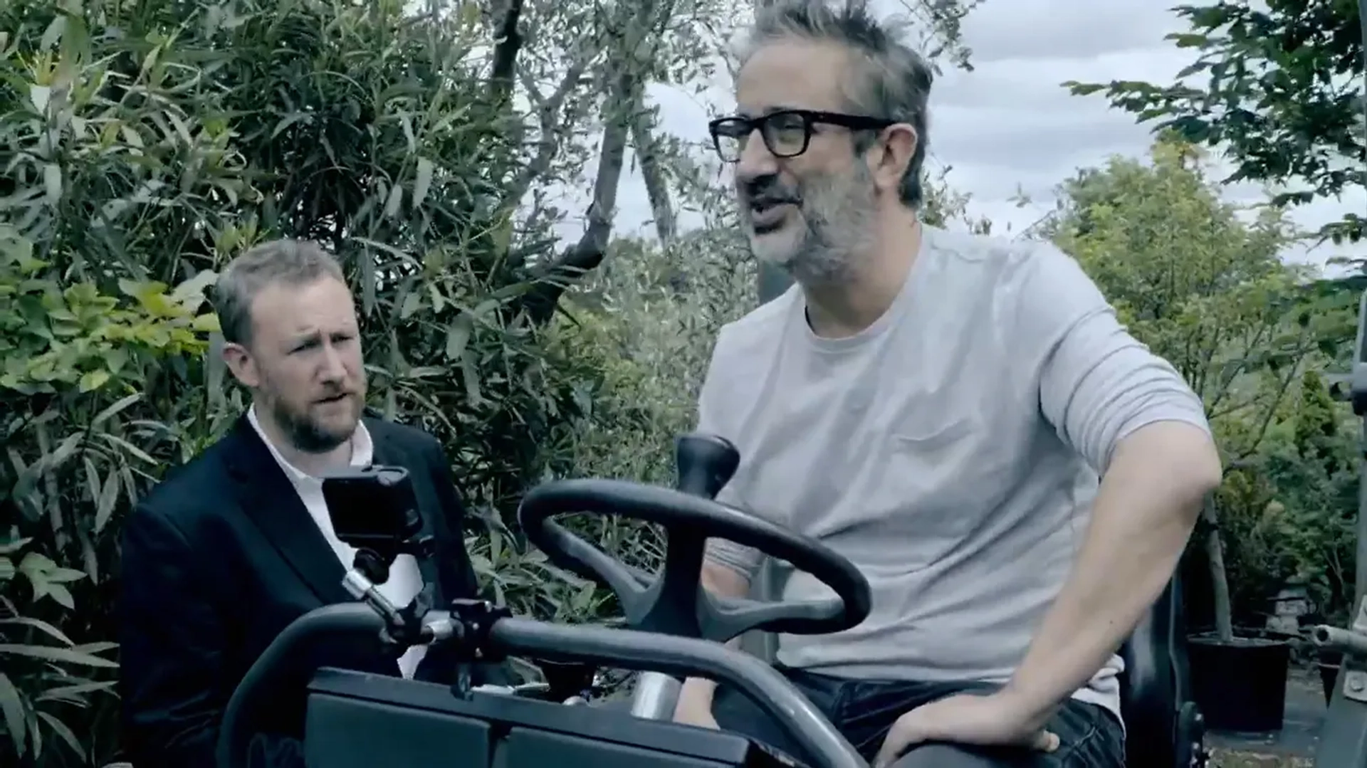 David Baddiel and Alex Horne in Taskmaster: Five Miles Per Day (2019)