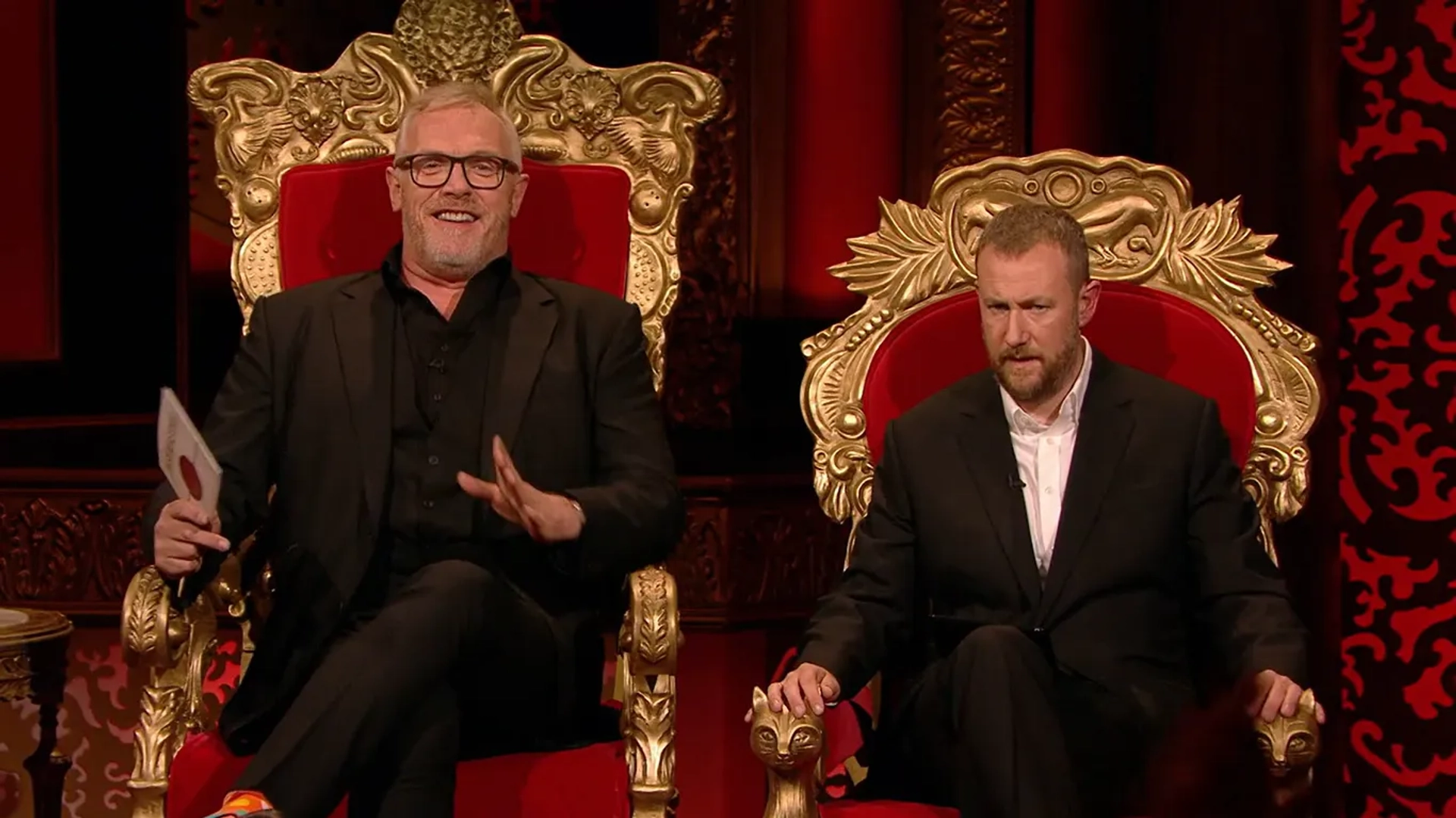 Greg Davies and Alex Horne in Taskmaster: Five Miles Per Day (2019)