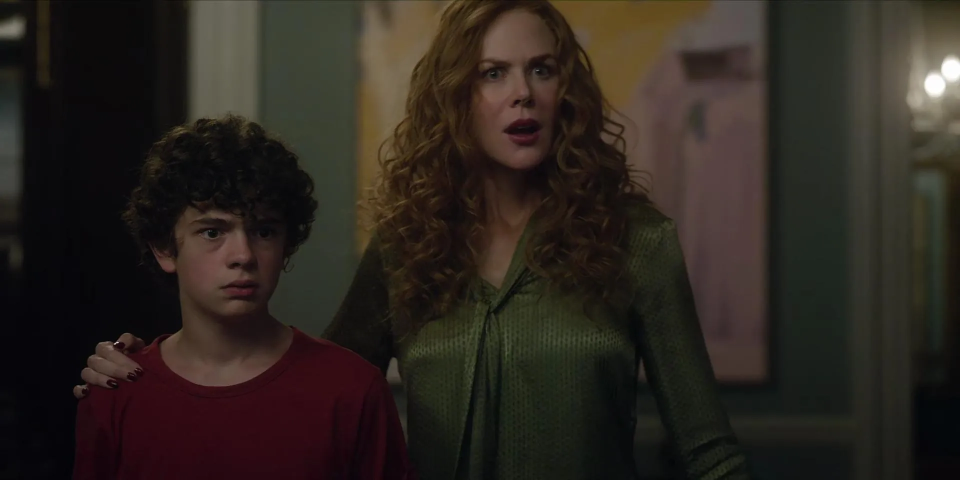 Nicole Kidman and Noah Jupe in The Undoing (2020)