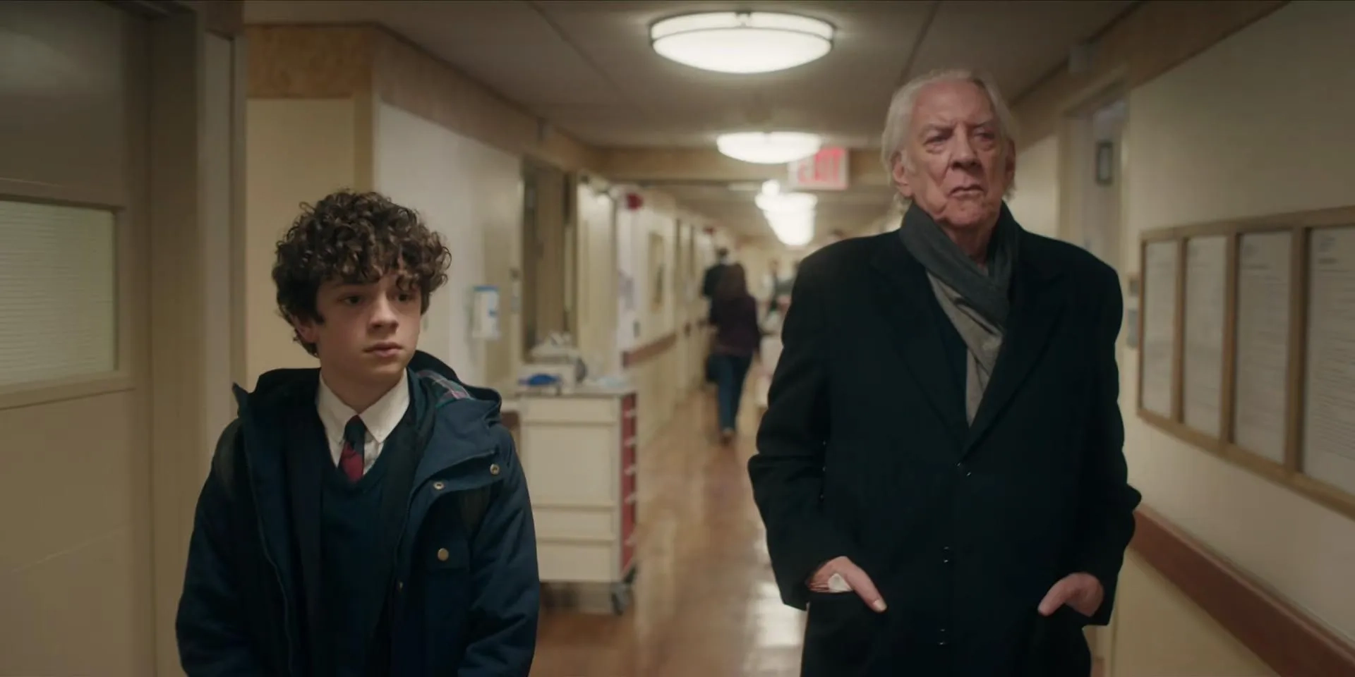 Donald Sutherland and Noah Jupe in The Undoing (2020)