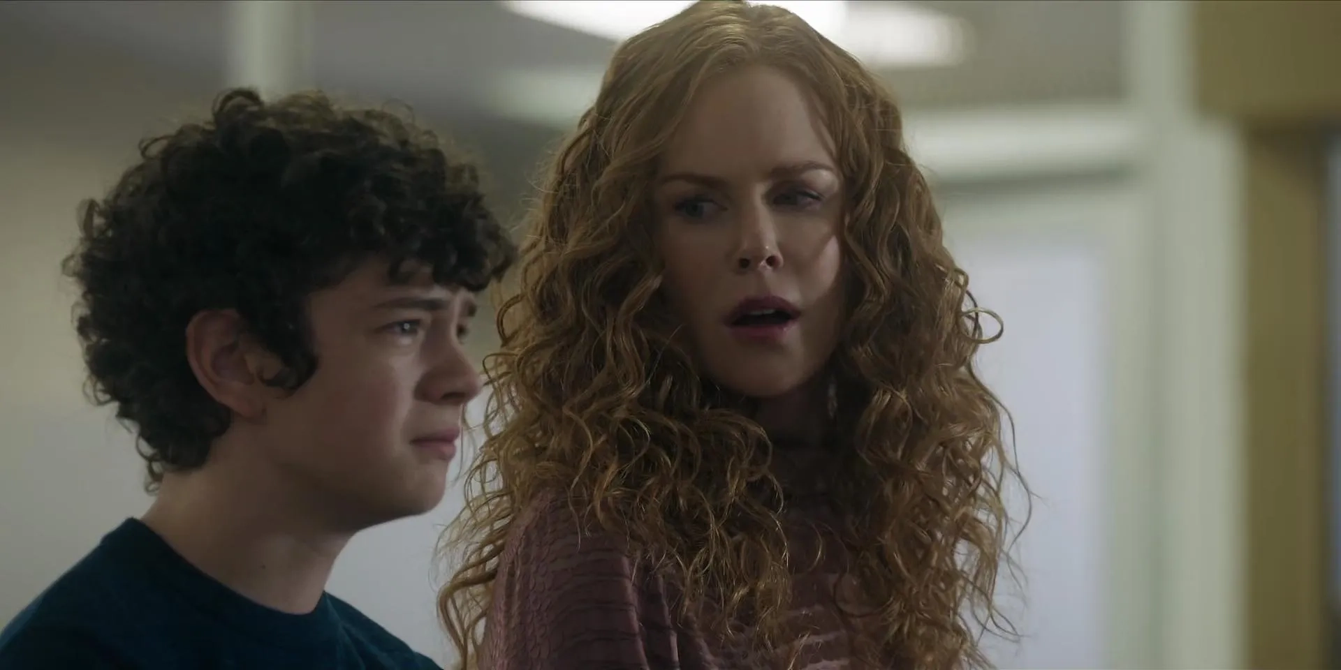 Nicole Kidman and Noah Jupe in The Undoing (2020)