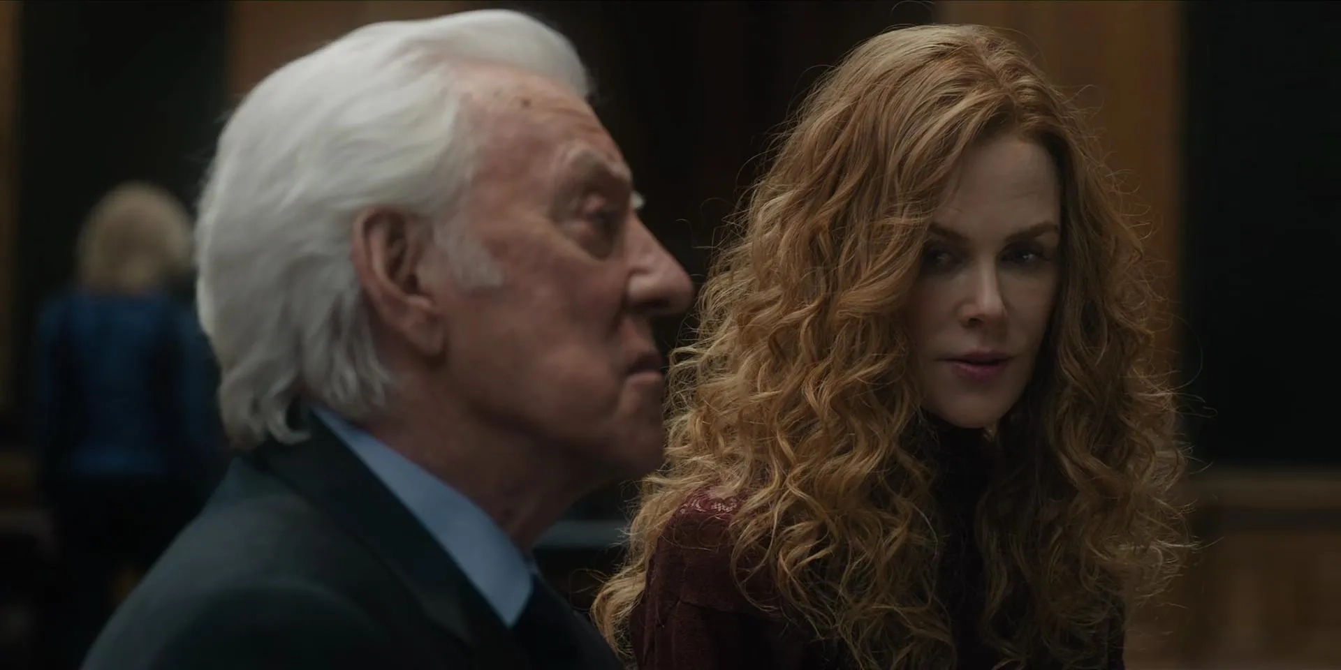 Nicole Kidman and Donald Sutherland in The Undoing (2020)