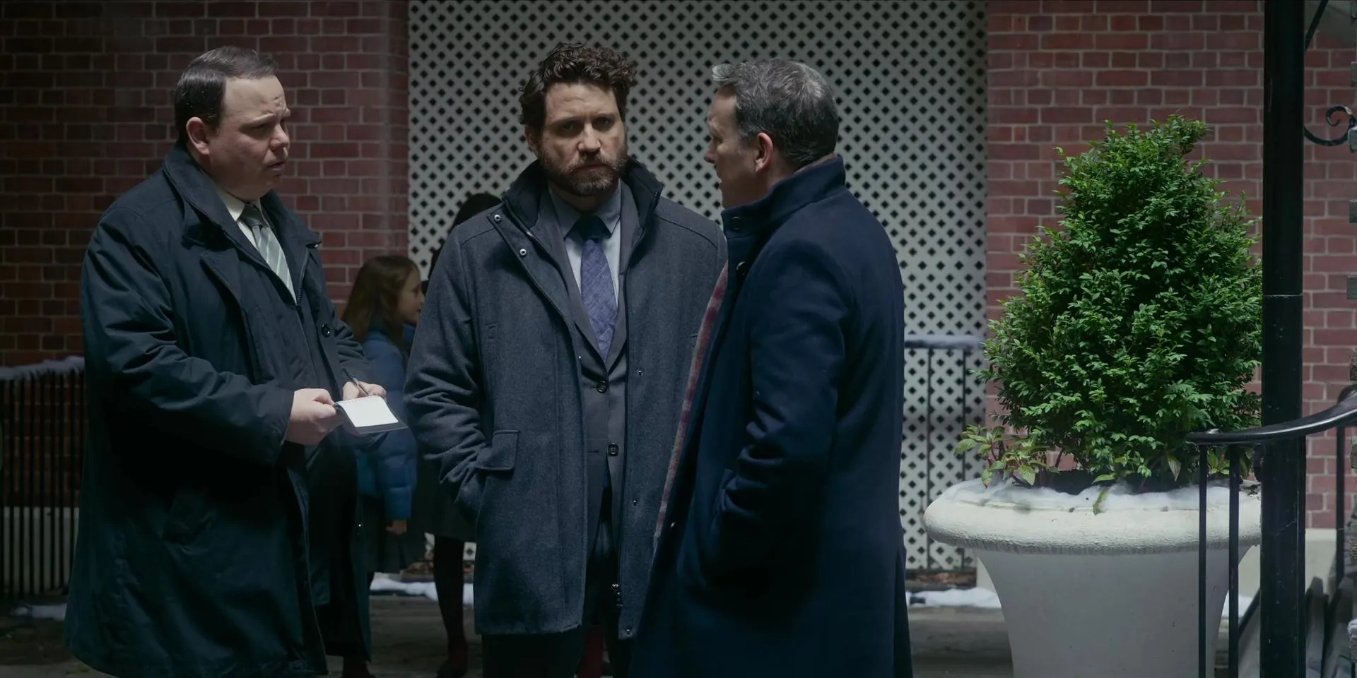 Edgar Ramírez and Michael Devine in The Undoing (2020)