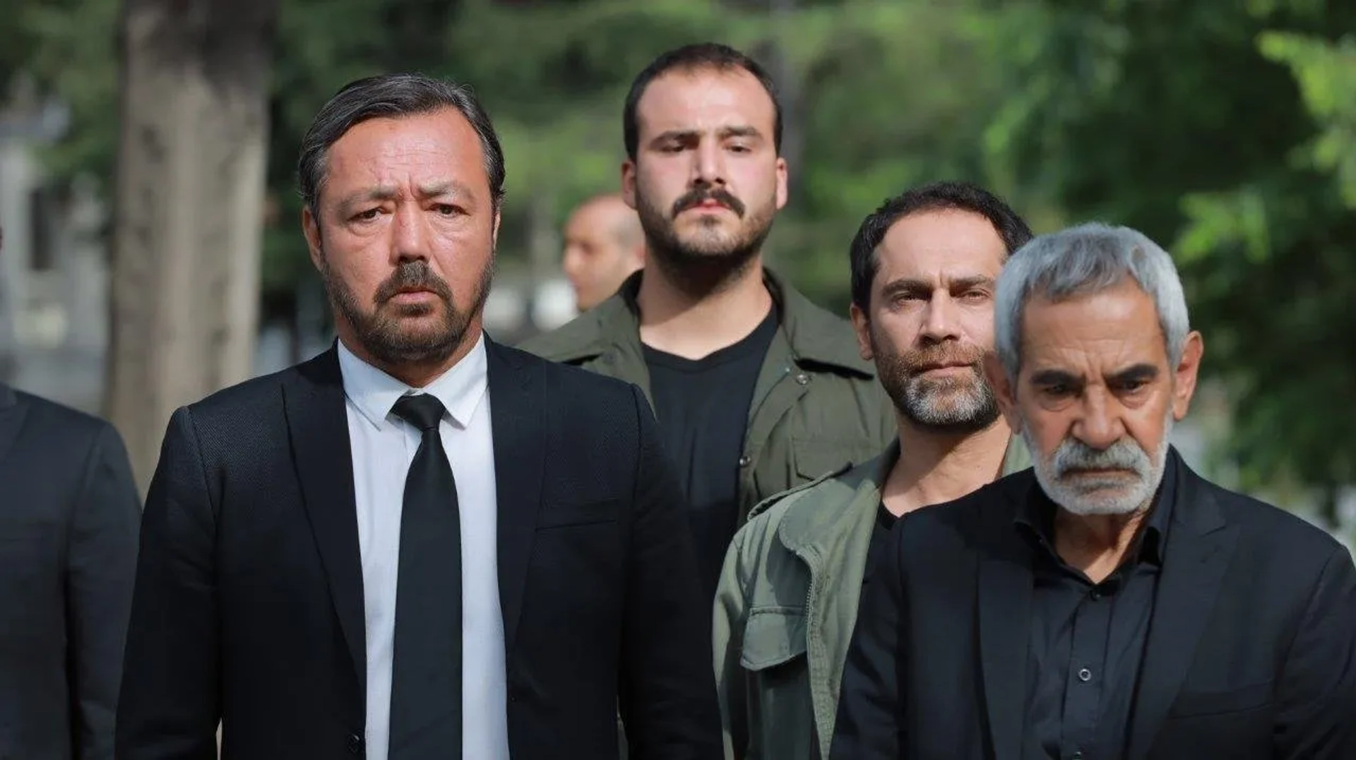 Turgay Tanülkü, Caner Kurtaran, Engin Benli, and Mazhar Alican Ugur in Eskiya Dünyaya Hükümdar Olmaz: 196. Bolum (2021)