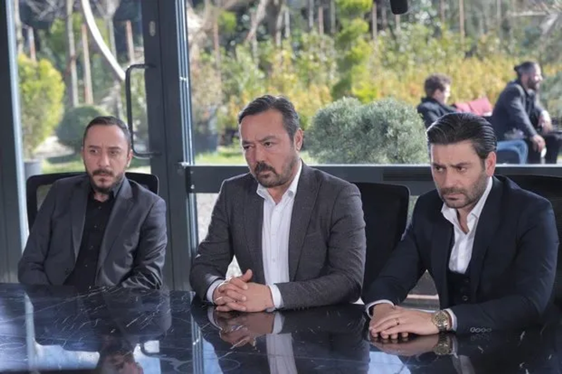 Engin Benli, Hakan Karsak, and Ozan Akbaba in Eskiya Dünyaya Hükümdar Olmaz: 182. Bolum (2021)