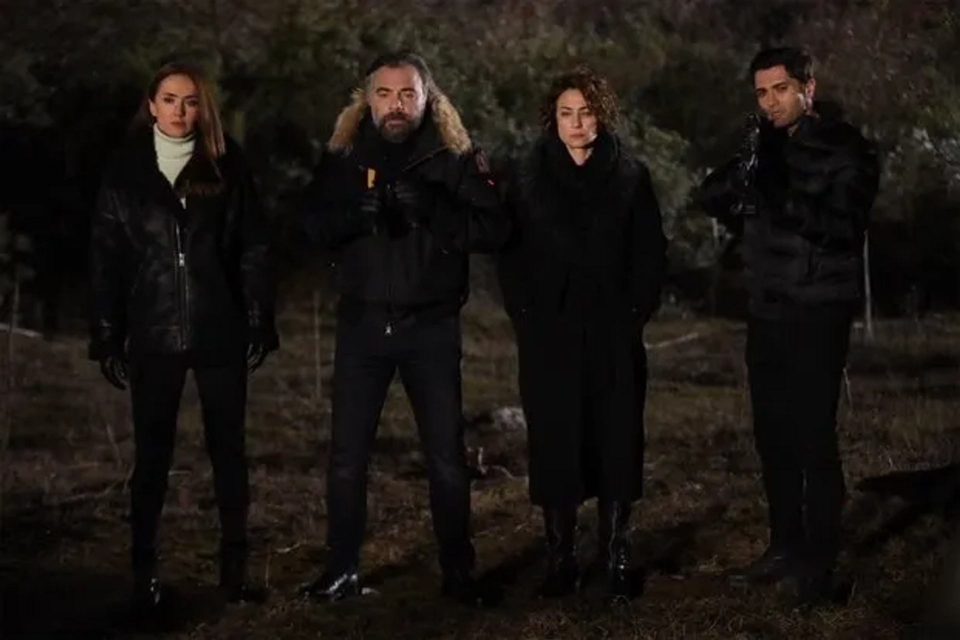 Sanem Çelik, Oktay Kaynarca, Yunus Emre Yildirimer, and Dilsad Simsek in Eskiya Dünyaya Hükümdar Olmaz: 158. Bolum (2020)