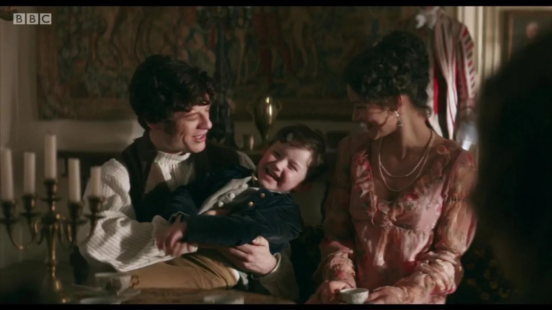 Olivia Ross, James Norton, and Matthew Stagg in War & Peace (2016)