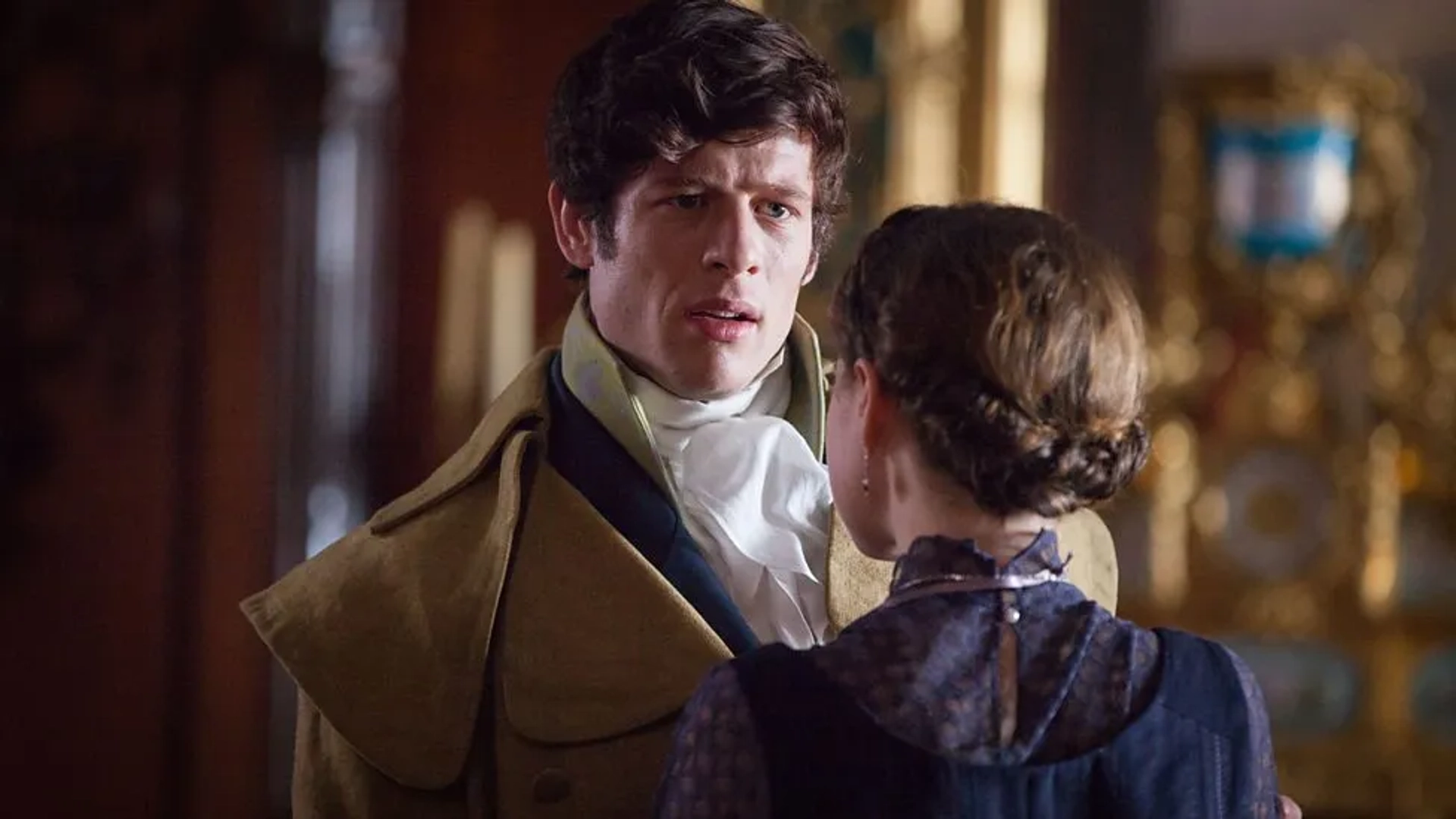 Jessie Buckley and James Norton in War & Peace (2016)