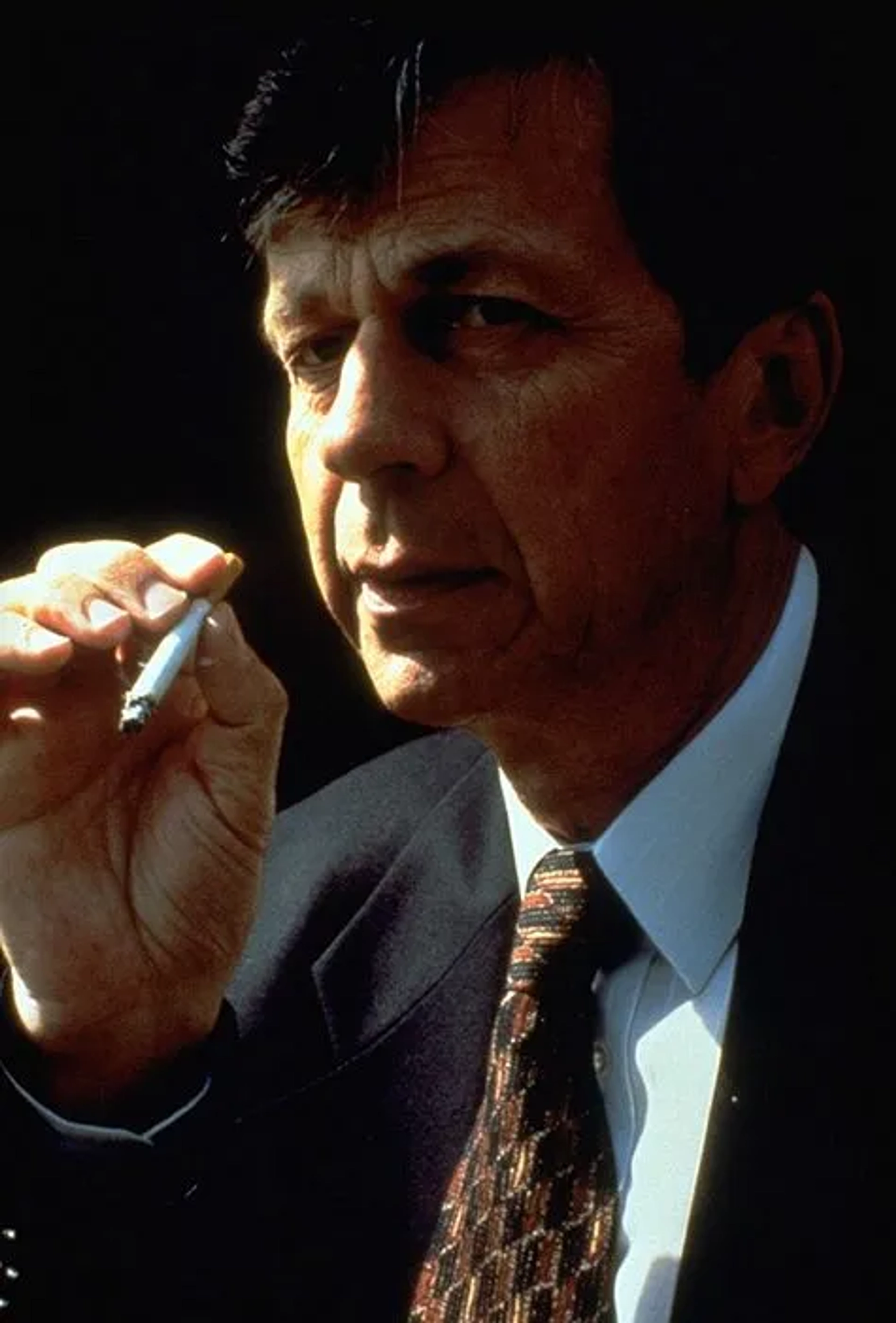 William B. Davis stars as the Smoking Man