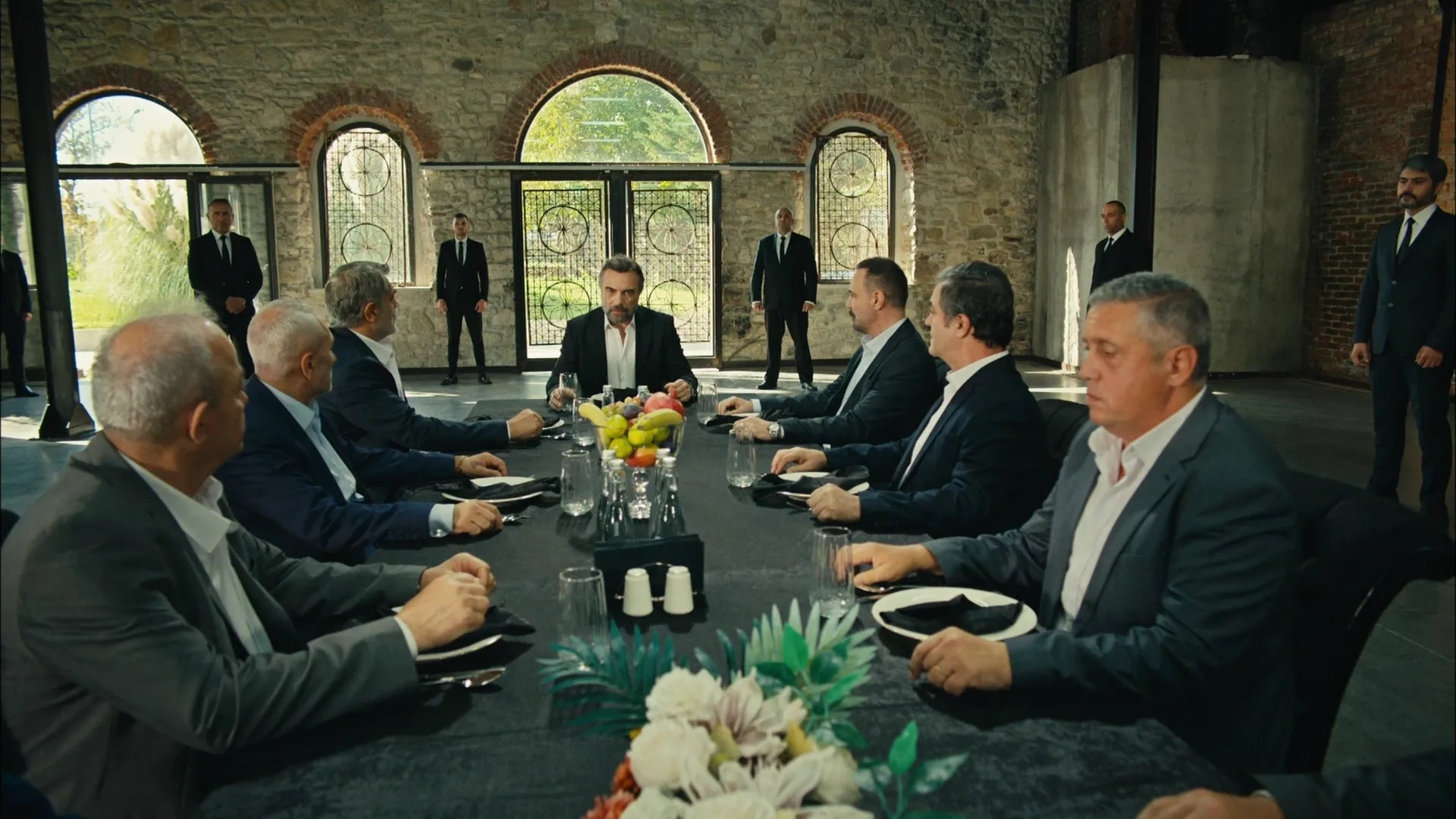 Oktay Kaynarca, Erkan Sever, and Mirza Bahattin Dogan in Ben Bu Cihana Sigmazam (2022)