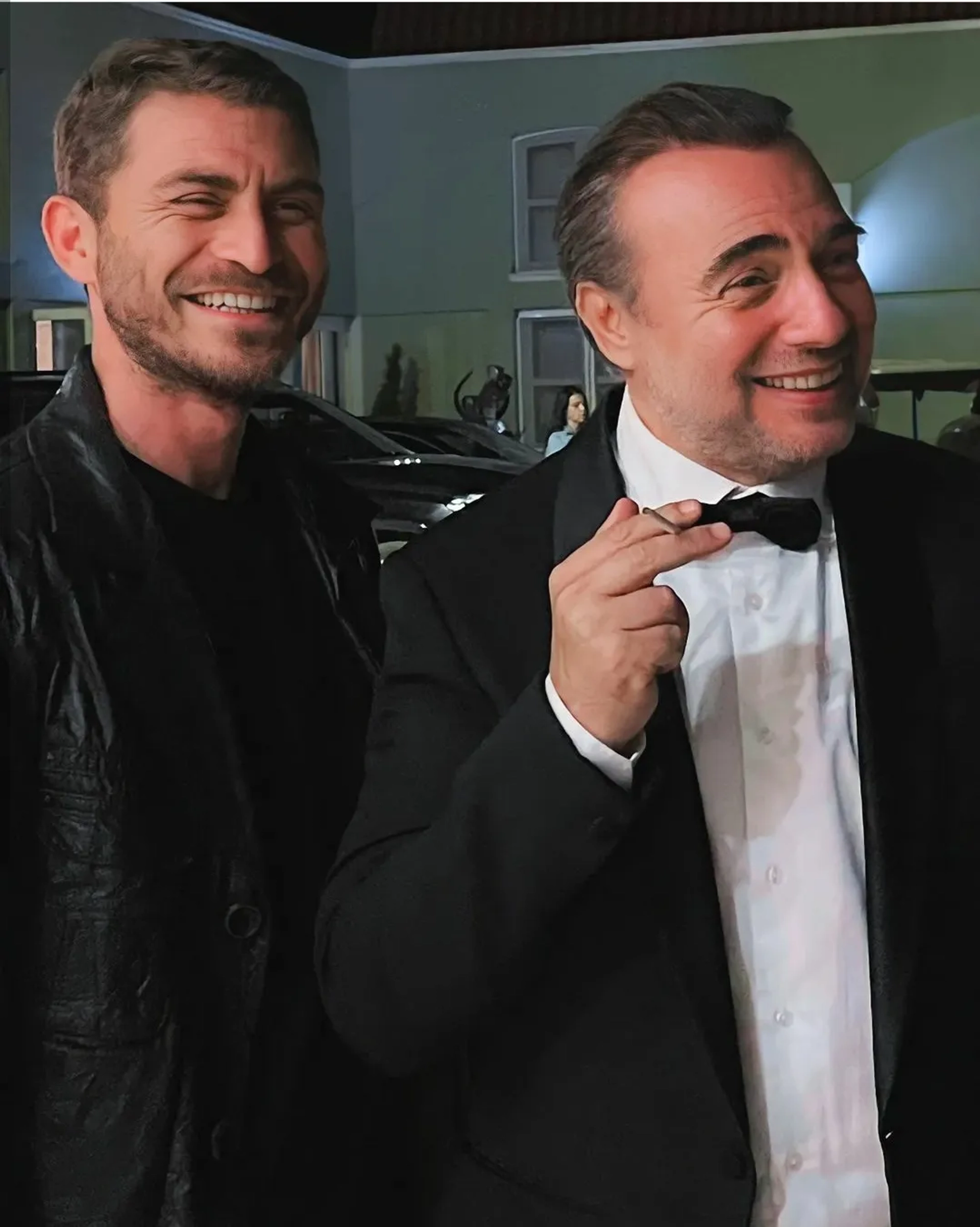 Oktay Kaynarca and Eren Vurdem in Ben Bu Cihana Sigmazam (2022)