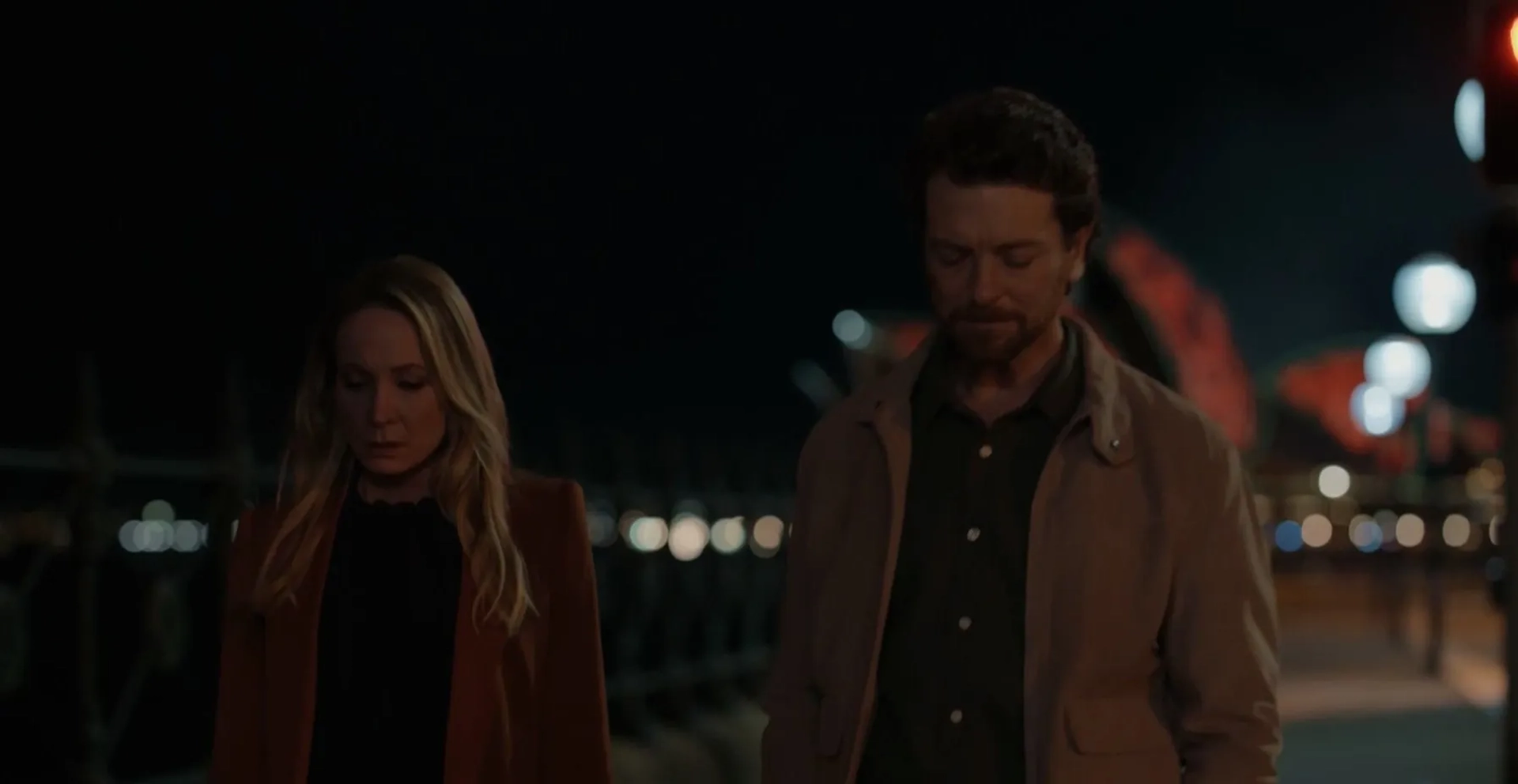 Joanne Froggatt and Dan Spielman in North Shore (2023)