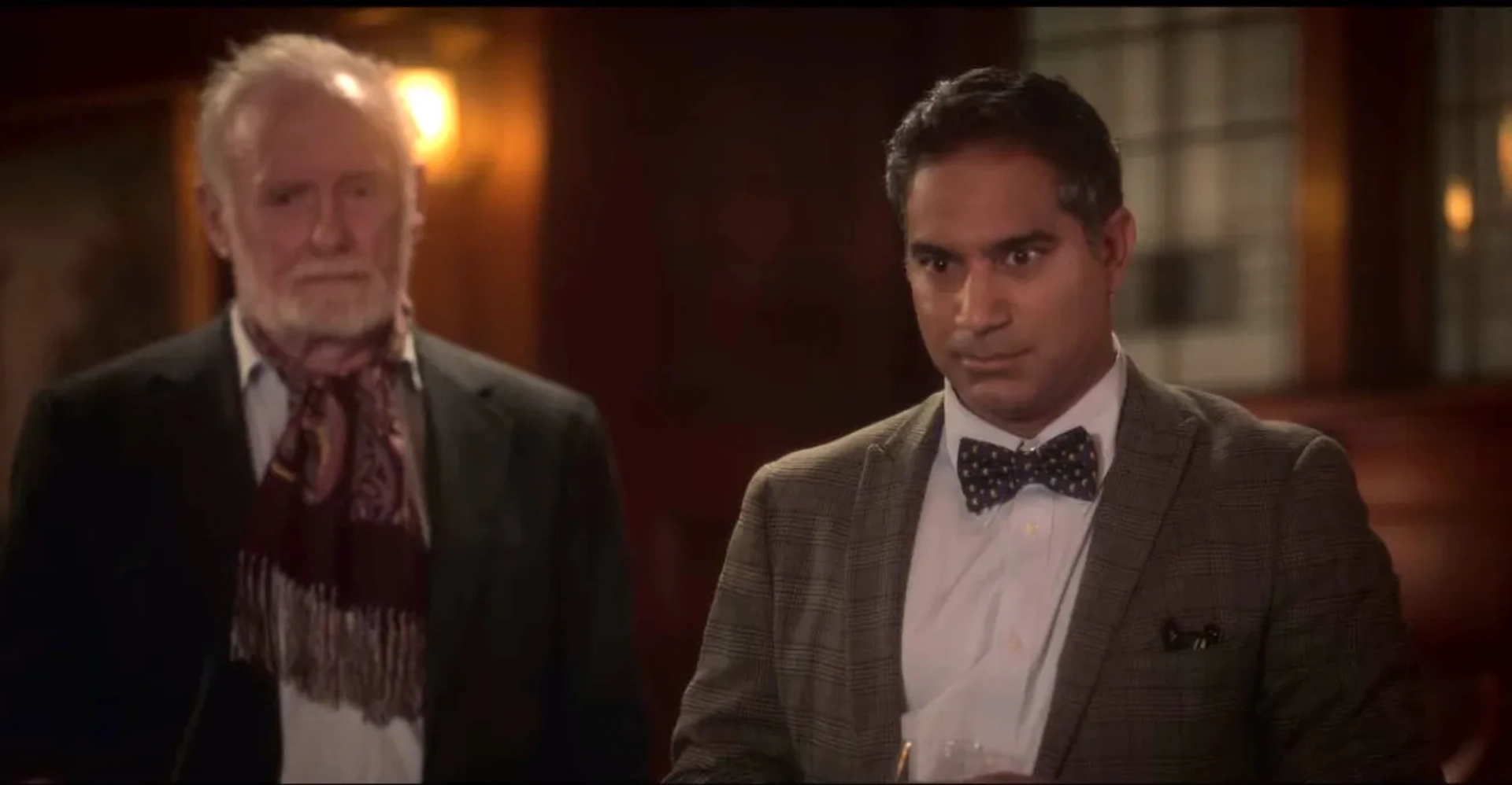 Duncan Fraser and Kamal Khan in The Haunting of Bly Manor (2020)