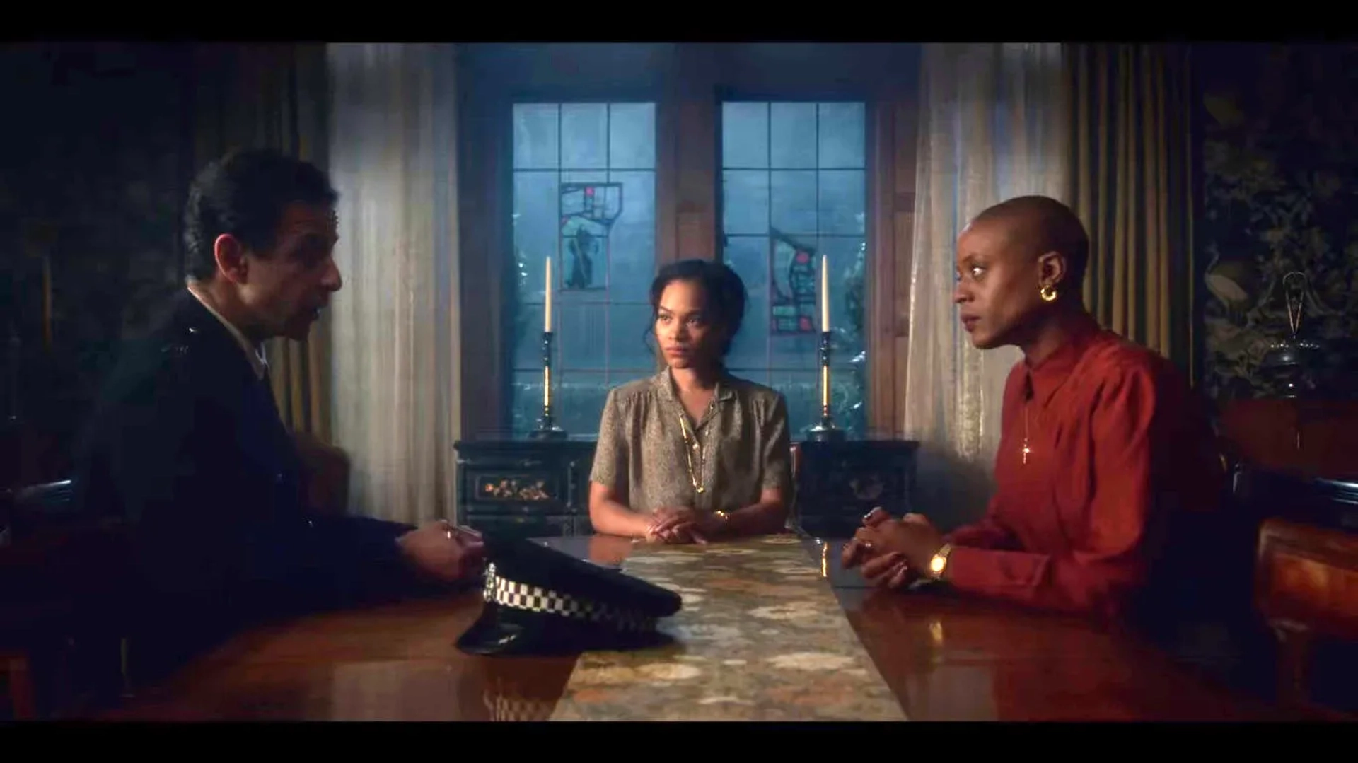 T'Nia Miller, Pasha Ebrahimi, and Tahirah Sharif in The Haunting of Bly Manor (2020)